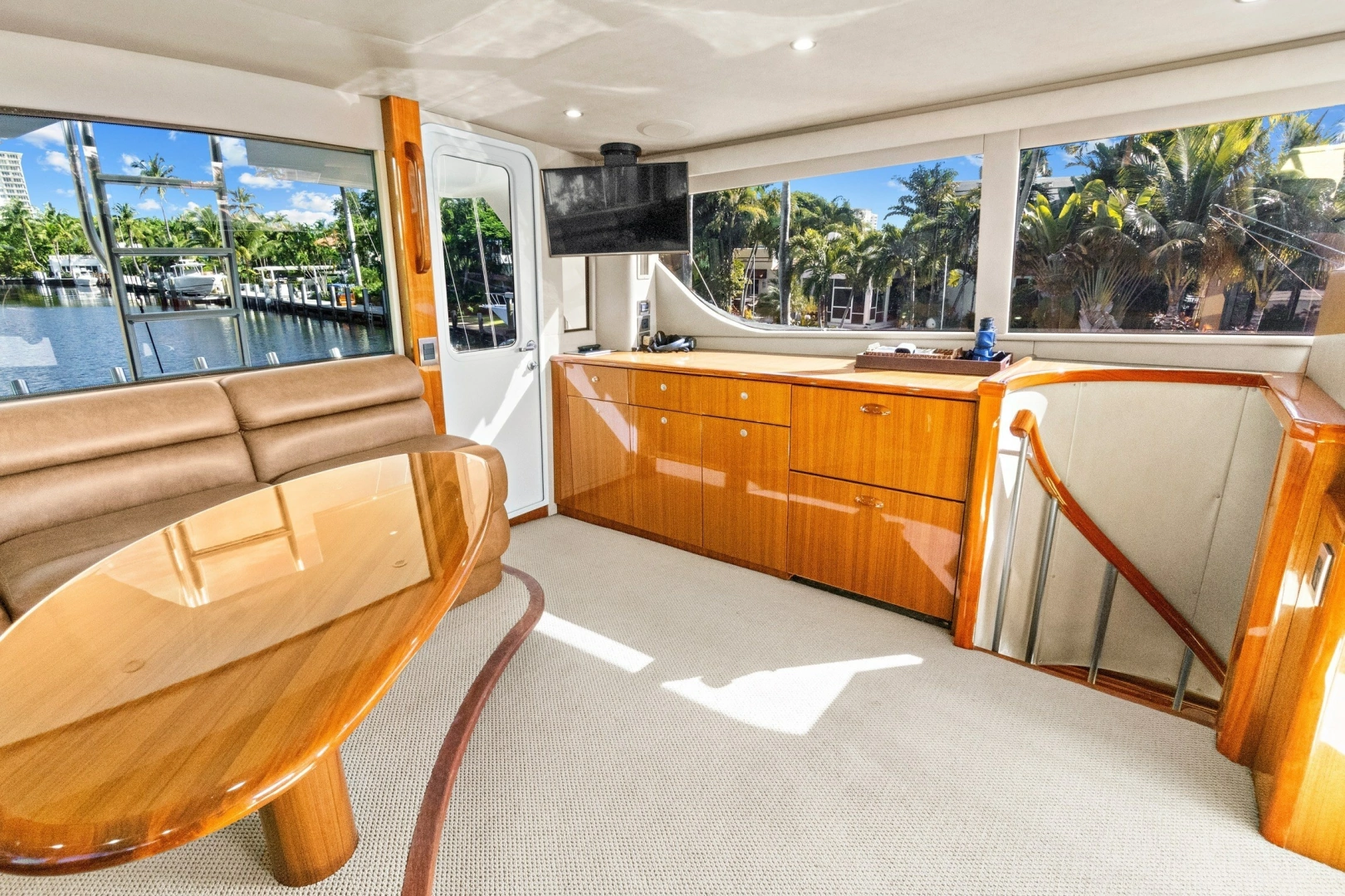Viking 74 Enclosed Bridge Yacht For Sale