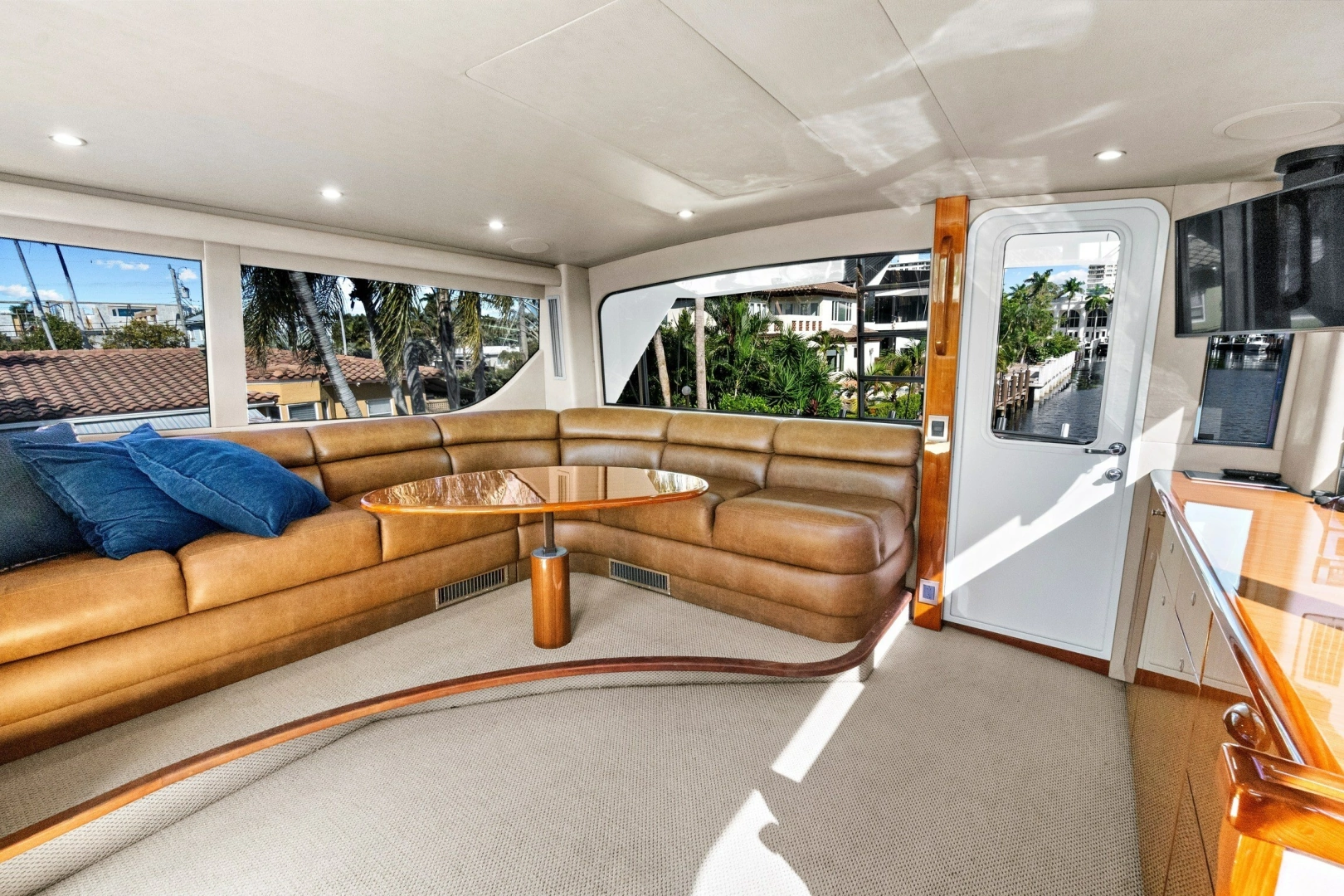 Viking 74 Enclosed Bridge Yacht For Sale