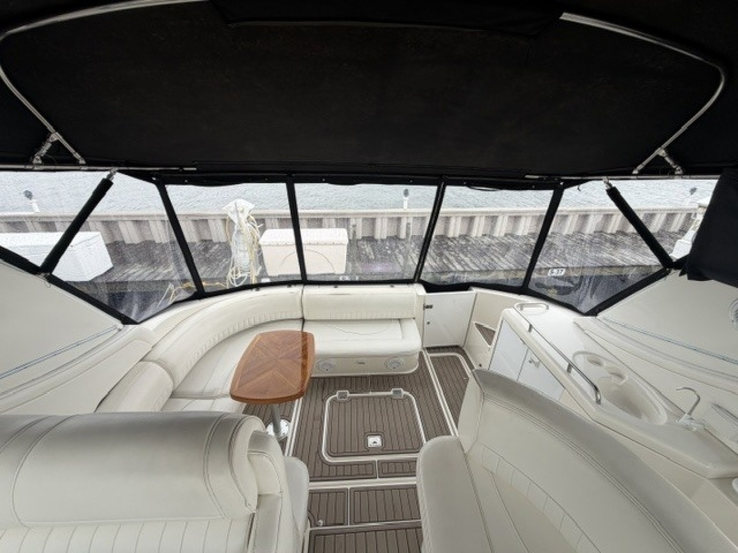 Helm looking aft