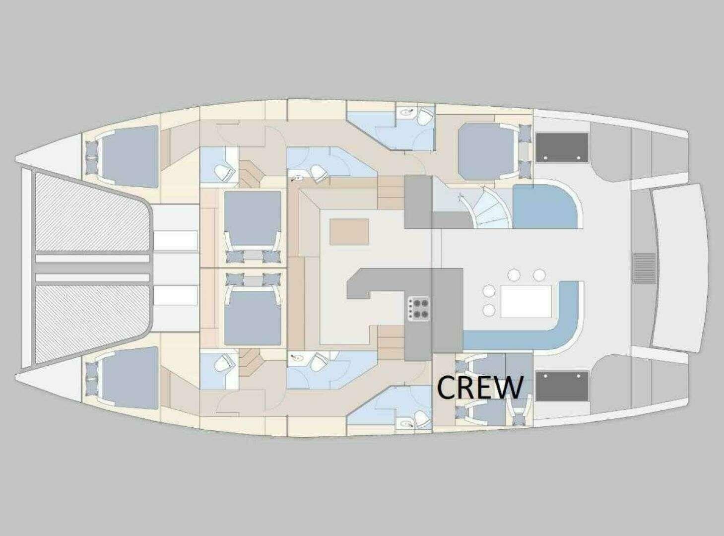 TAPAS 57ft Royal Cape Catamarans Yacht For Sale