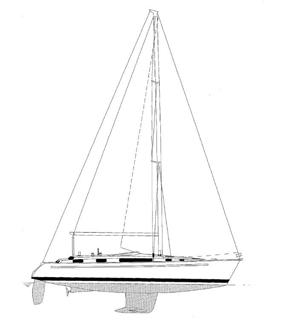 Southern Rain 44ft Beneteau Yacht For Sale