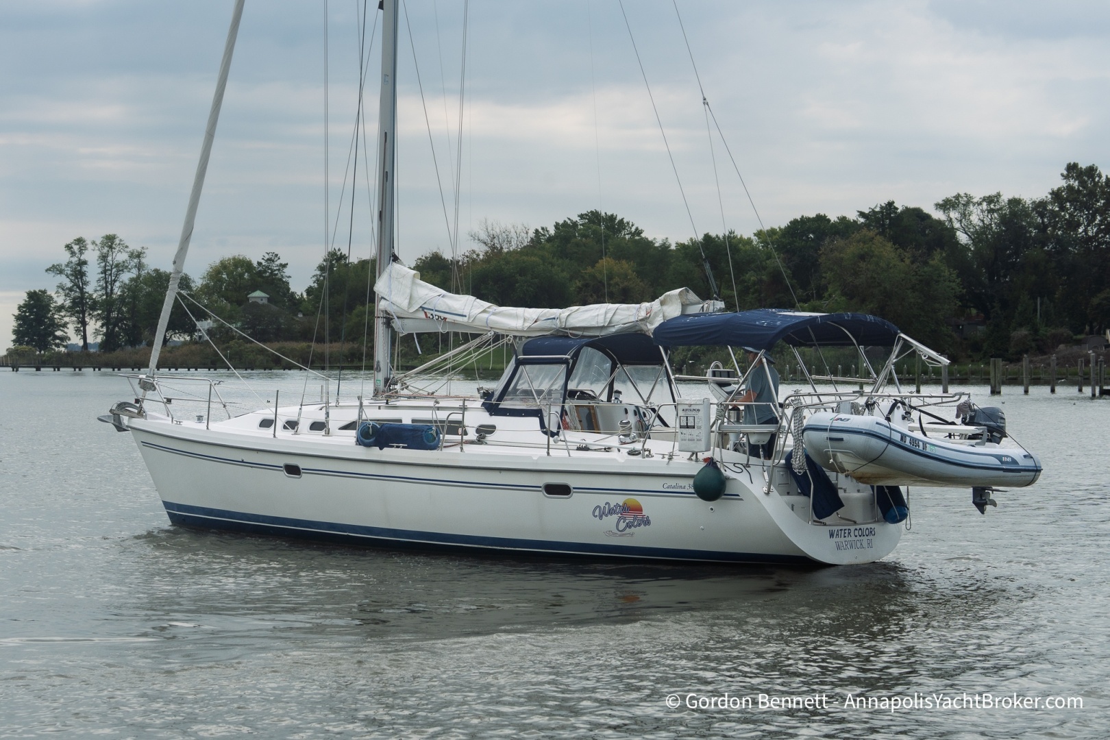 Water Colors 38ft Catalina Yacht For Sale