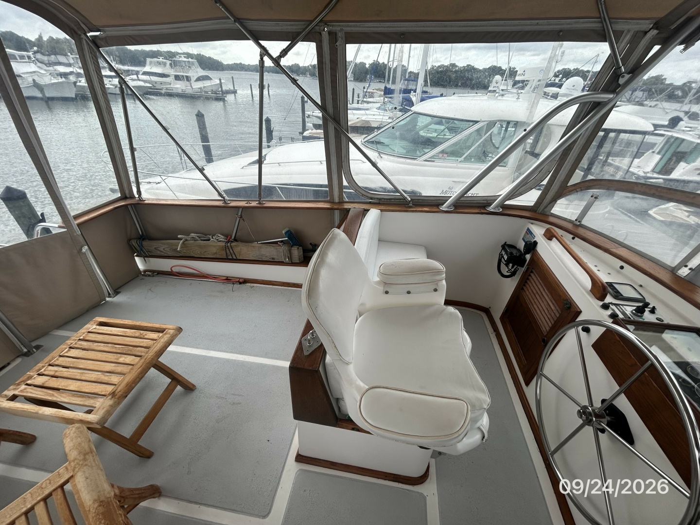 36' Monk fllybridge port