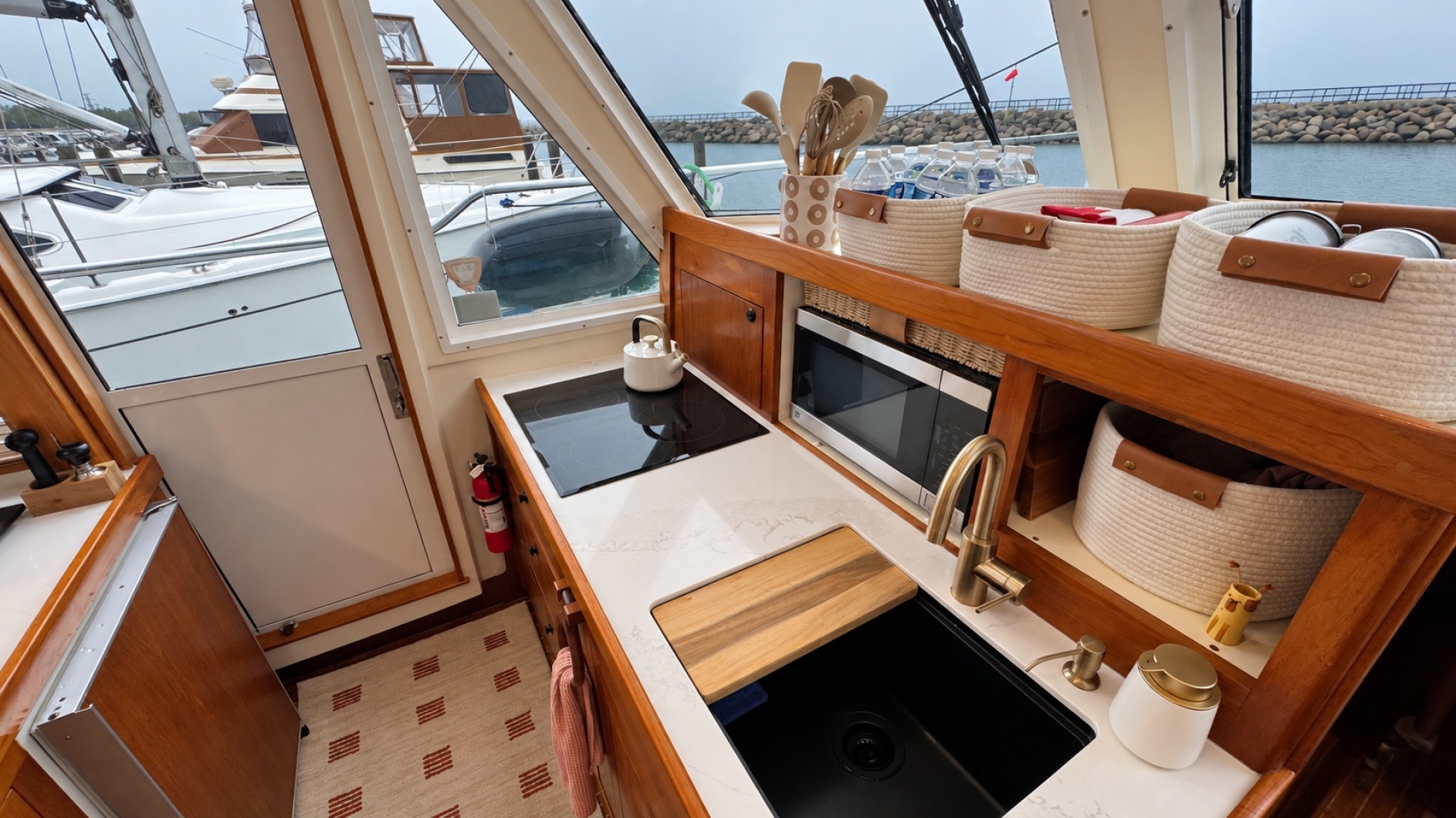 Galley Looking Port