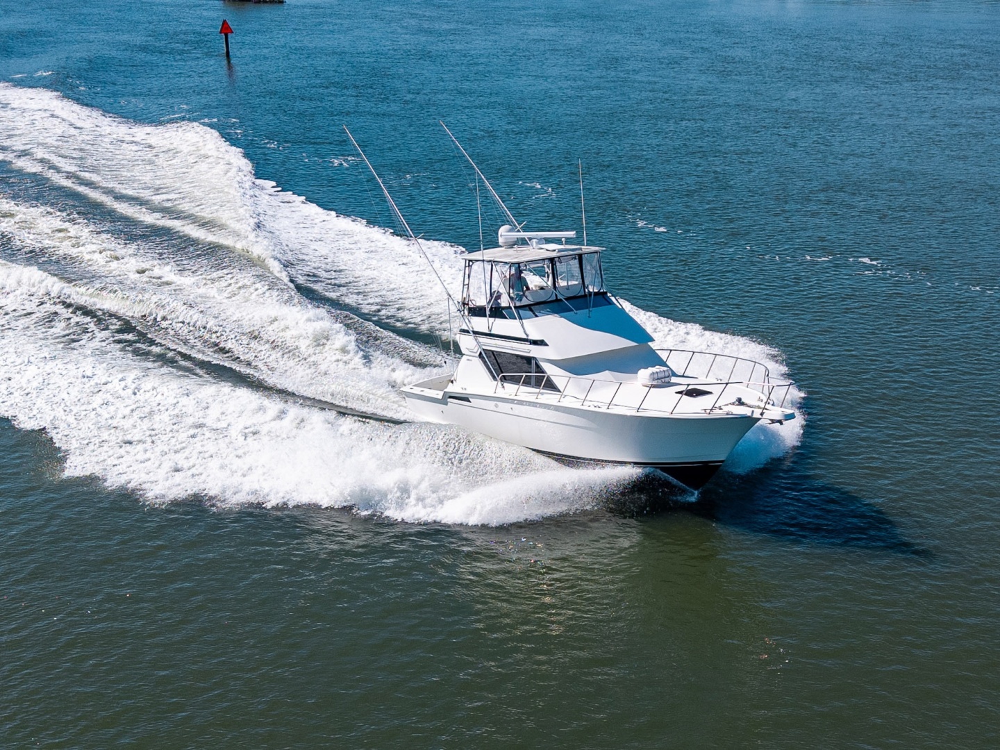 1995 Hatteras 43 Convertible