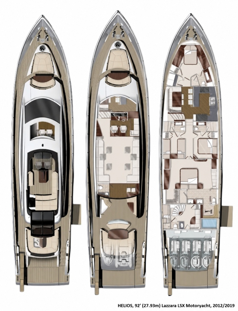 2012 Lazzara Yachts LSX 92