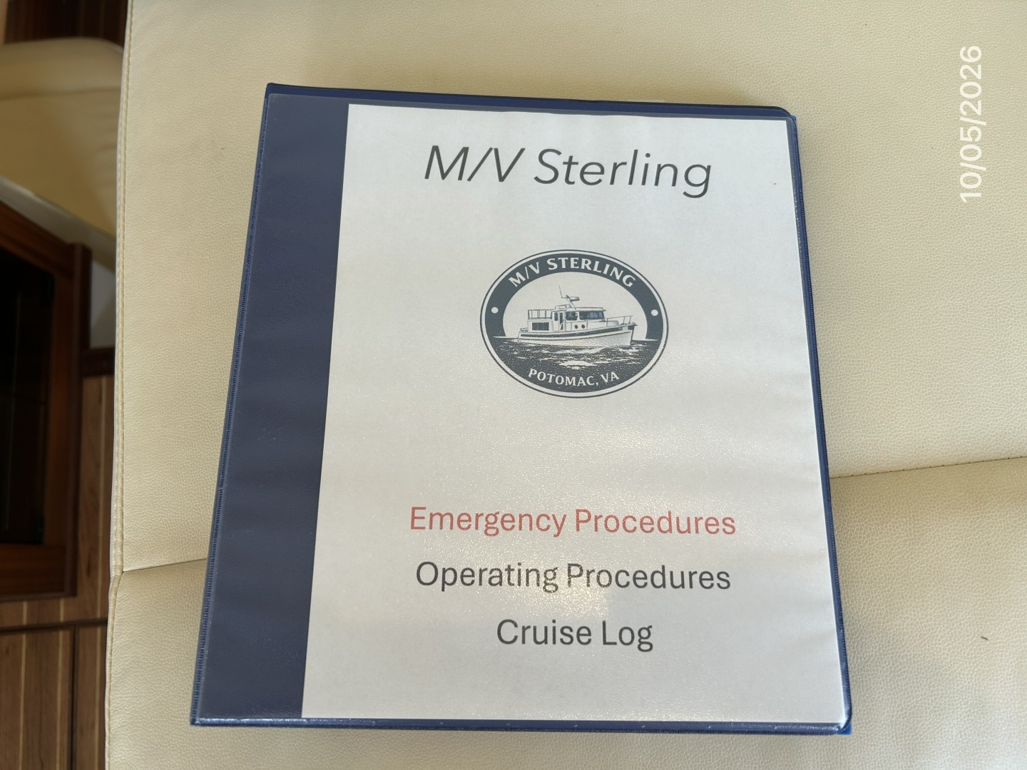 34' Nordic Tugs operations manual