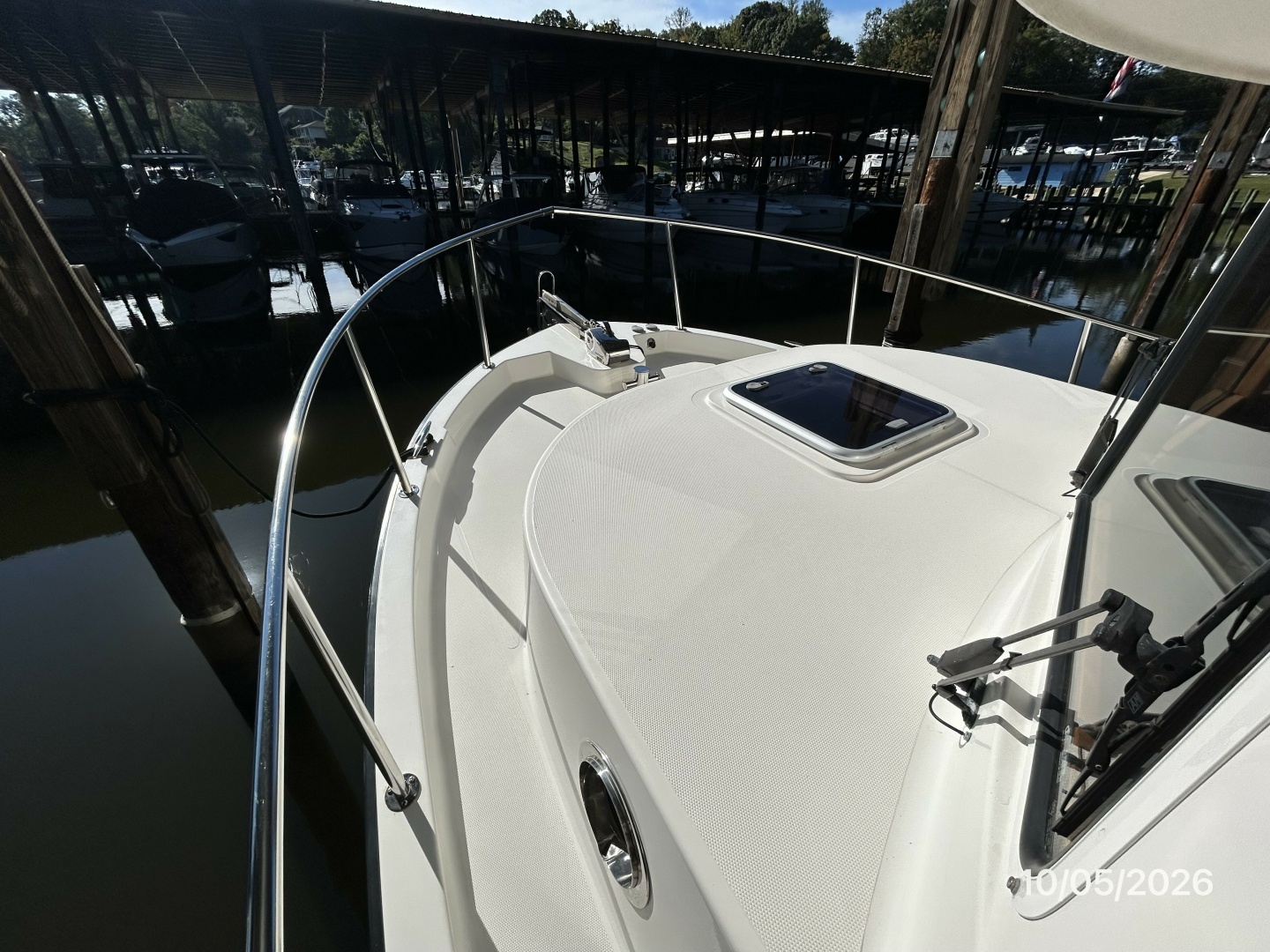 34' Nordic Tugs foredeck1