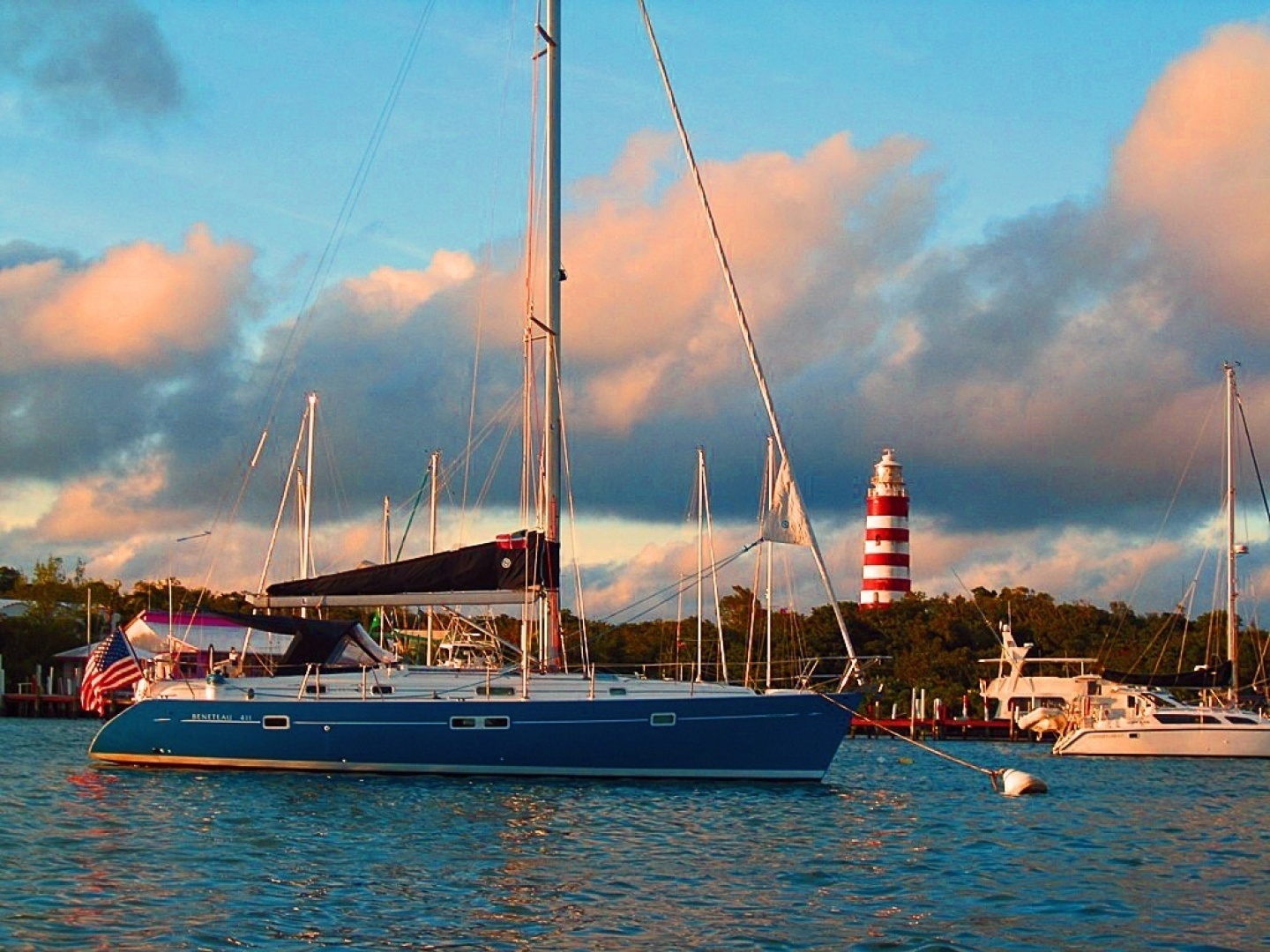 1999 Beneteau 411 — photograph 2