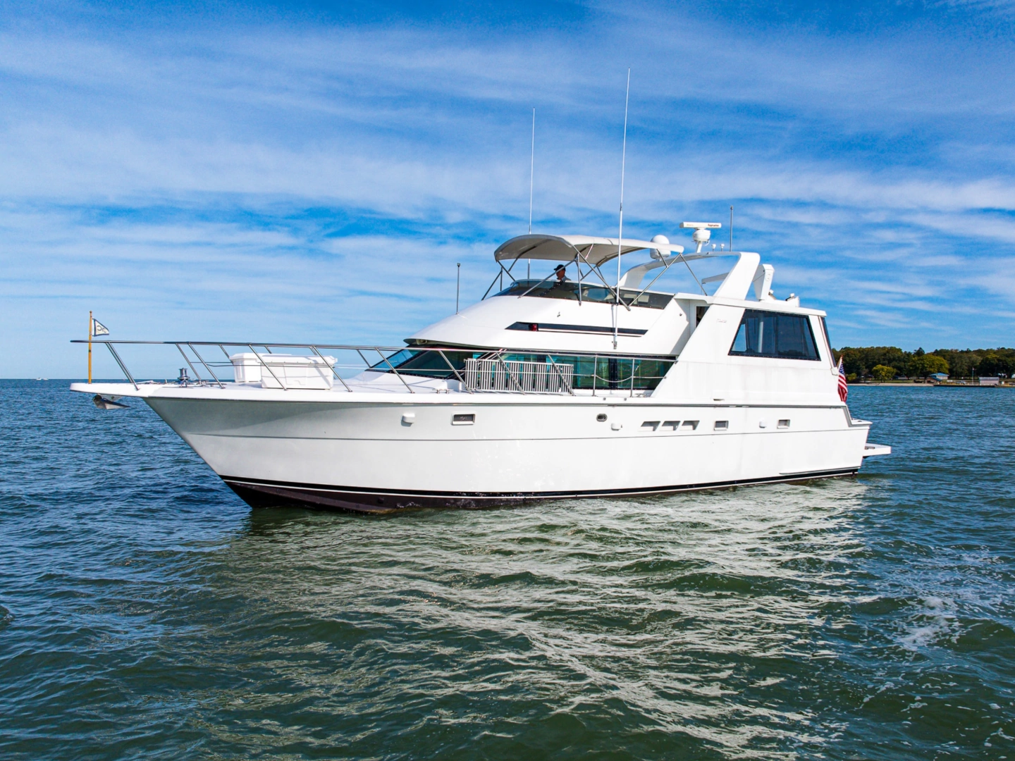 1995 Hatteras 52 Cockpit Motor Yacht, photo 1 of 49