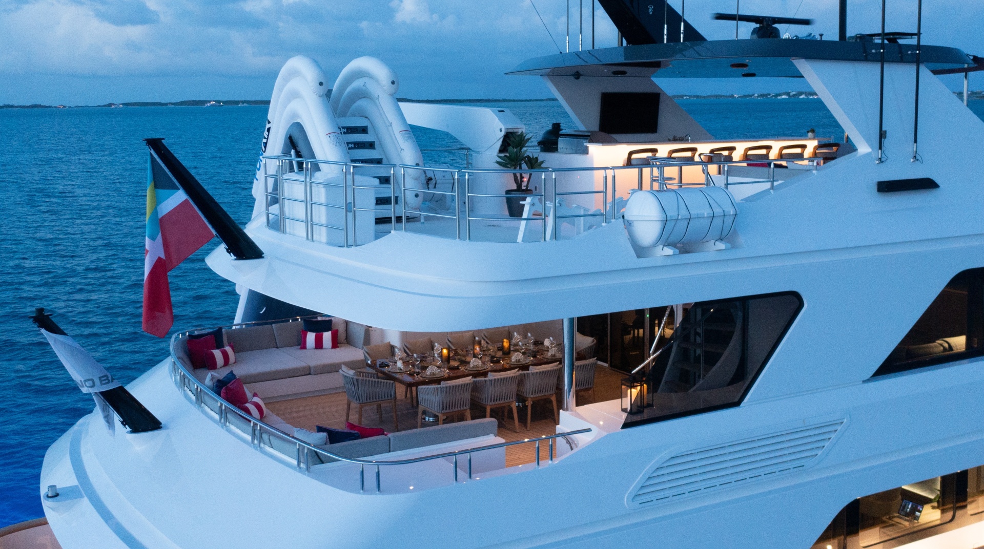 NO BAD IDEAS 160ft Trinity Yachts Yacht For Sale