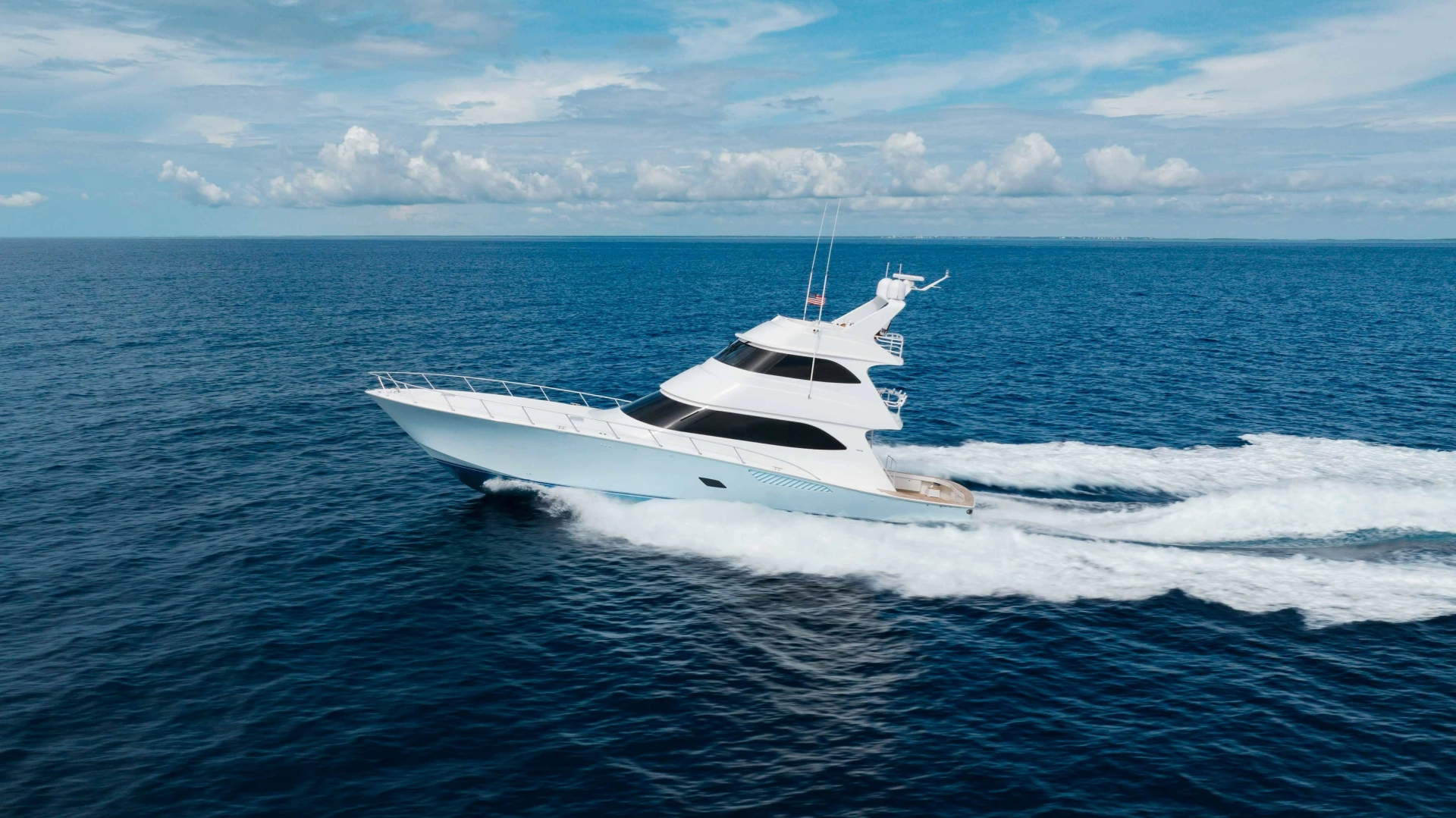 2012 Viking 76 Enclosed Bridge, photo 1 of 100