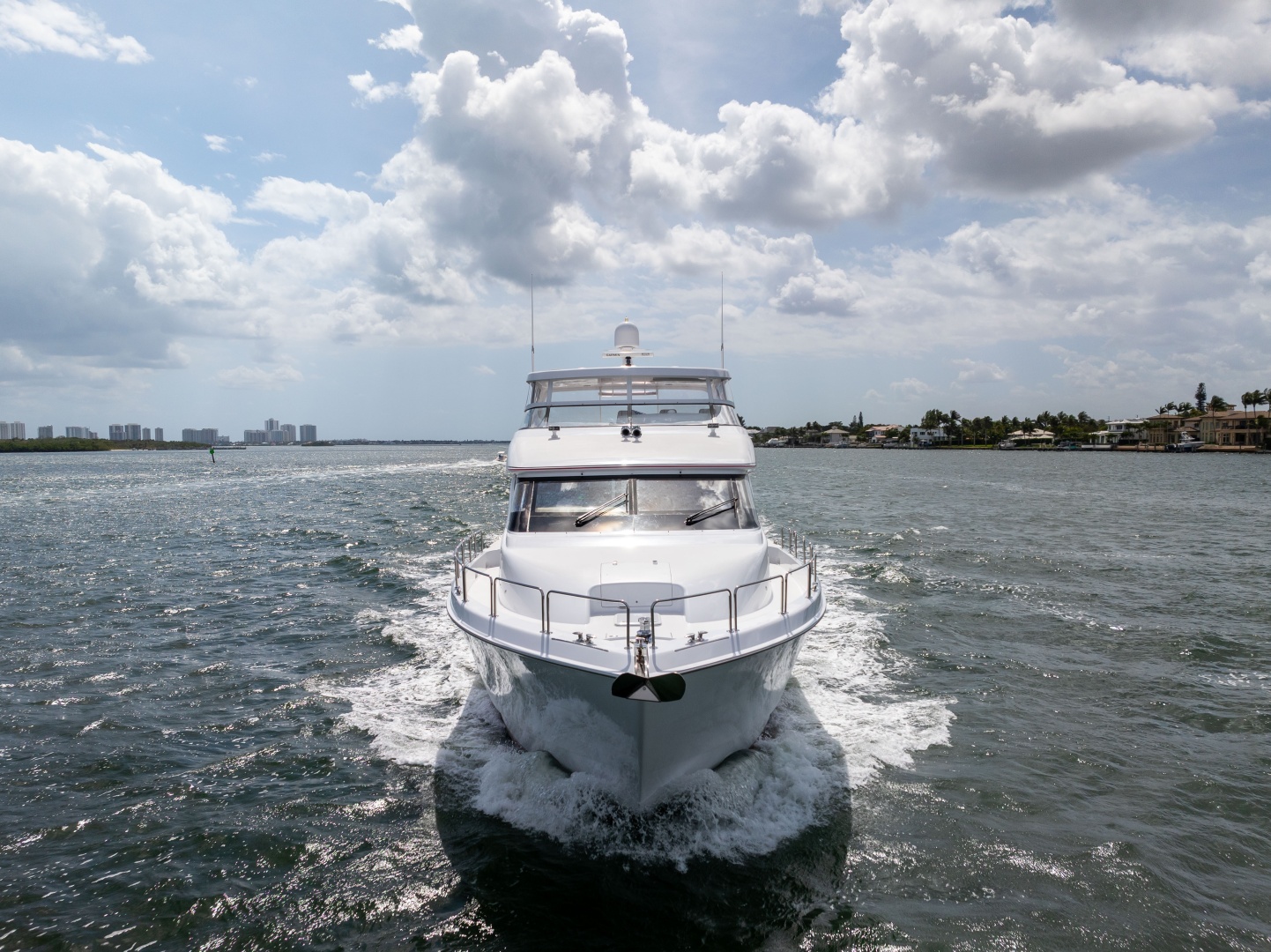 OUTRAGEOUS 80ft Hatteras Yacht For Sale