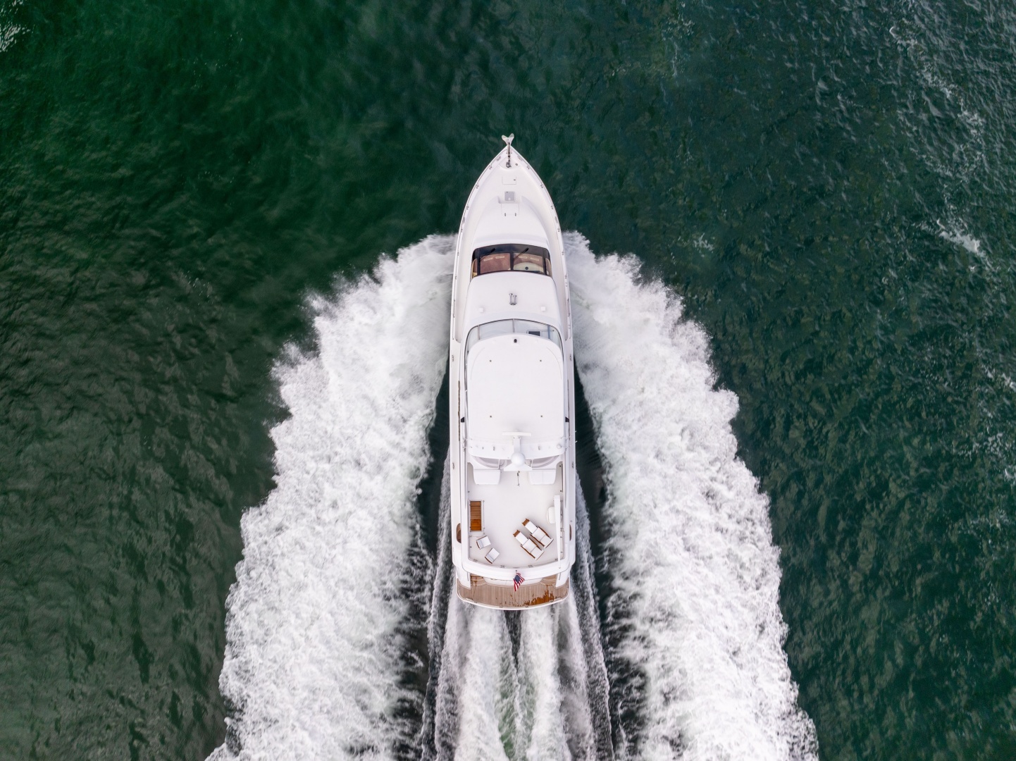 OUTRAGEOUS 80ft Hatteras Yacht For Sale