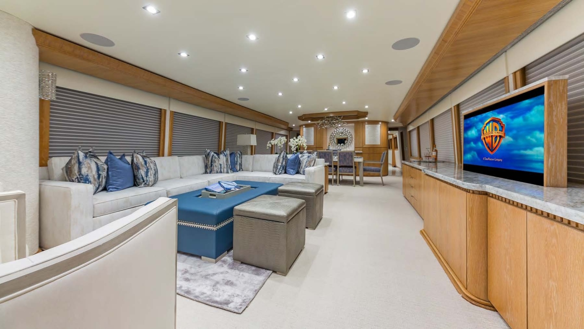 WINNING HAND 120ft Broward Yacht For Sale