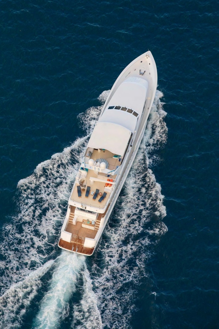 WINNING HAND 120ft Broward Yacht For Sale