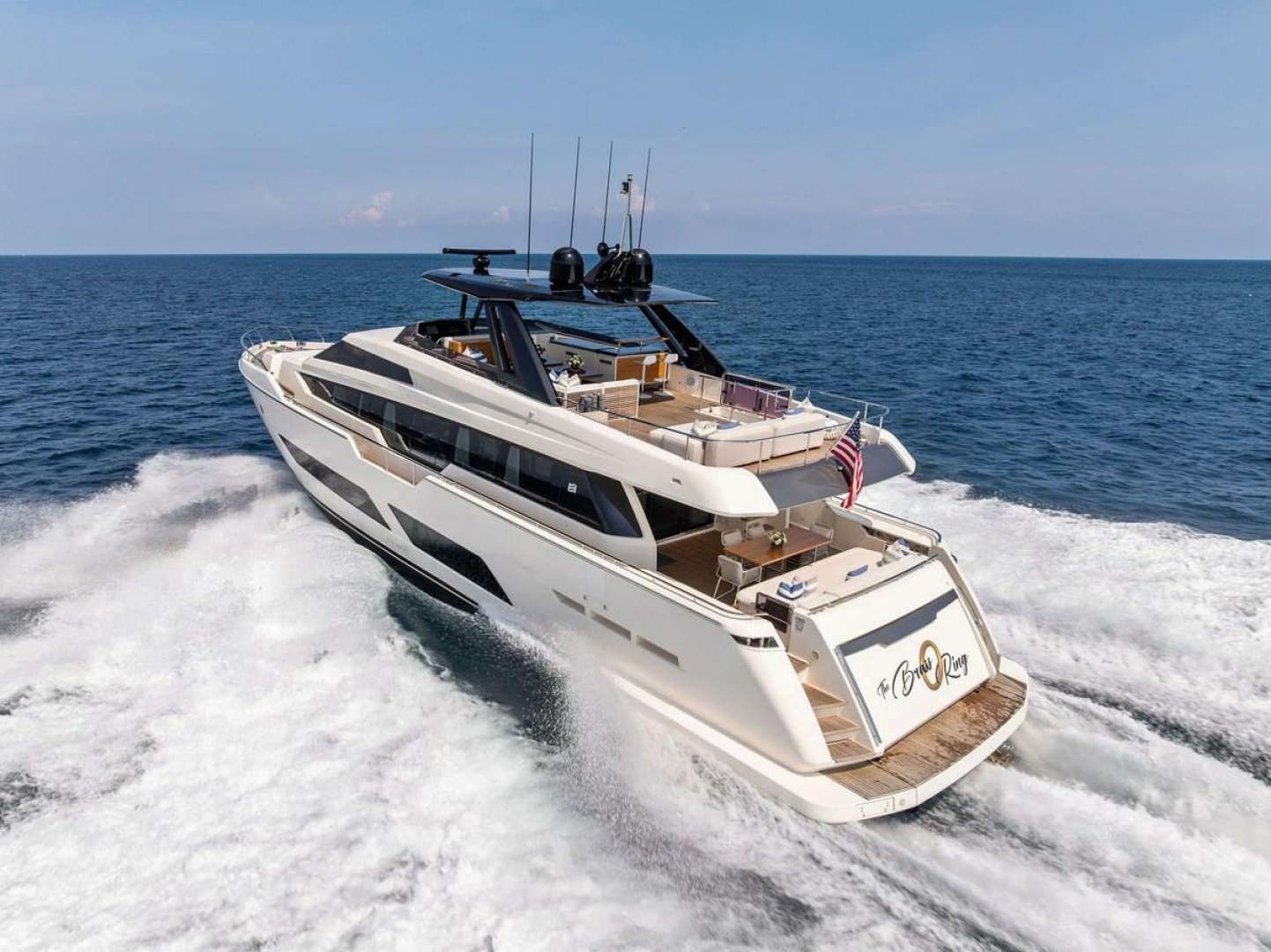 THE BRASS RING 85ft Ferretti Yachts Yacht For Sale