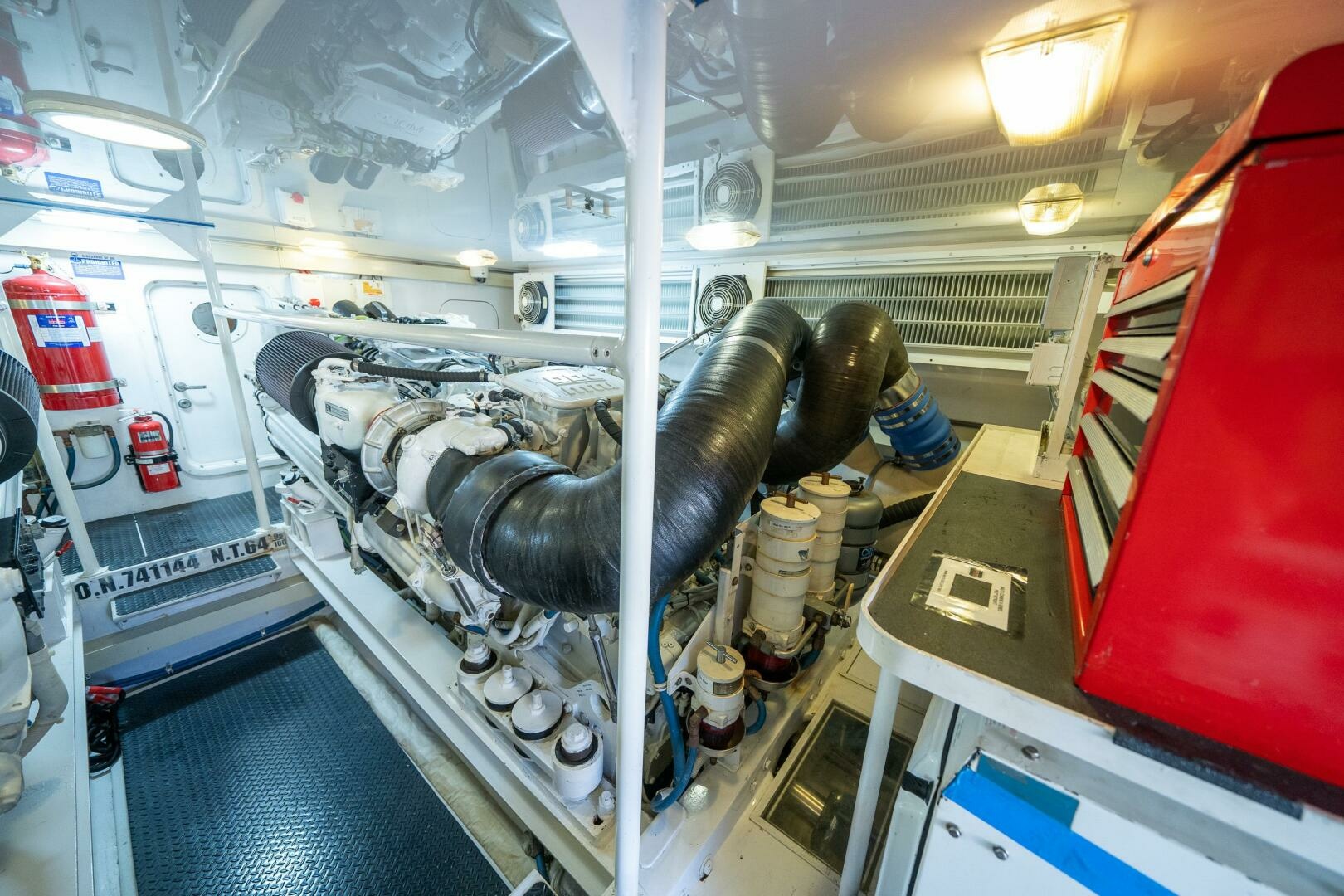 RUNNING OVER 68ft Viking Yacht For Sale