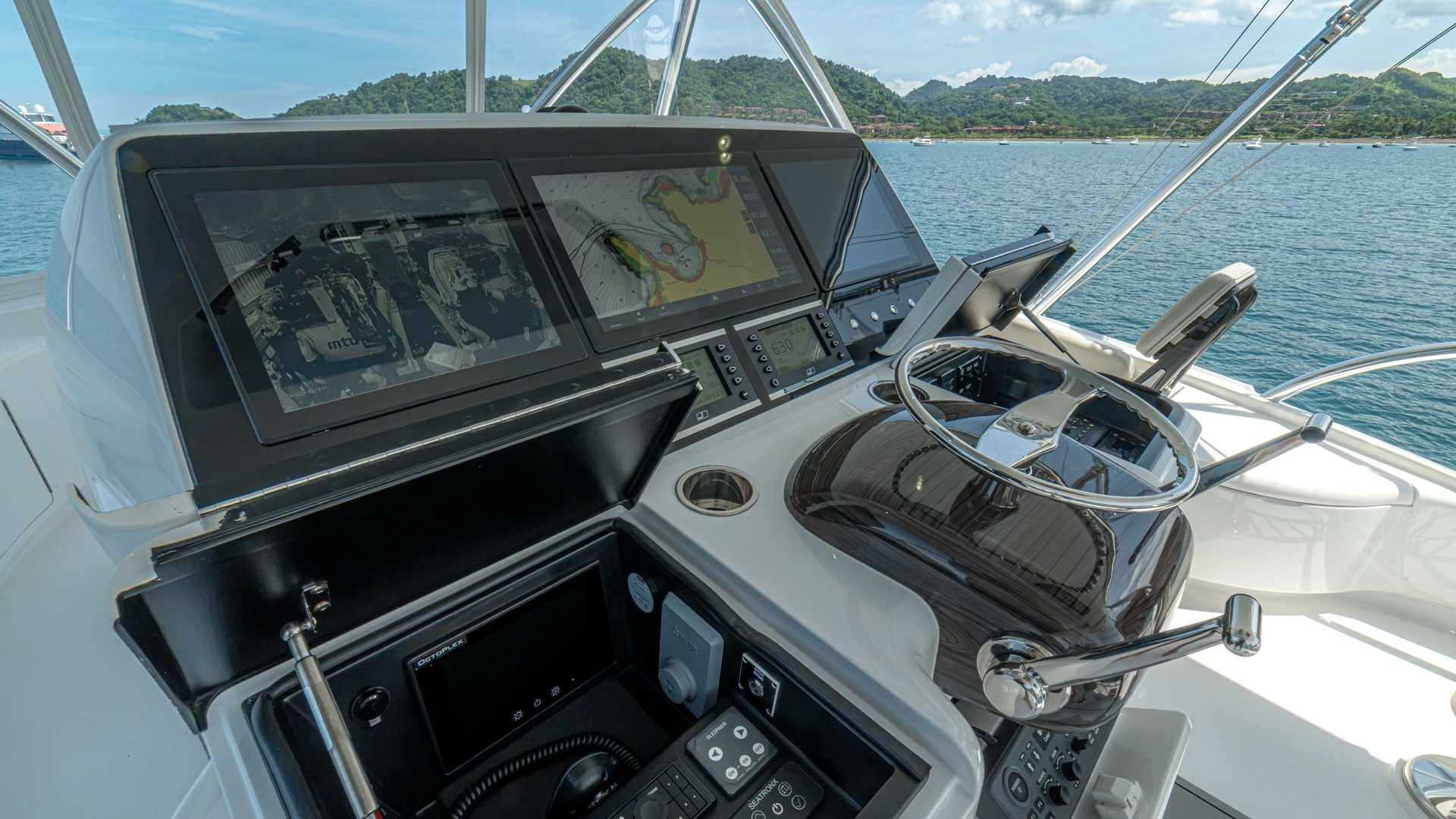 Fish Tank 64ft Viking Yacht For Sale