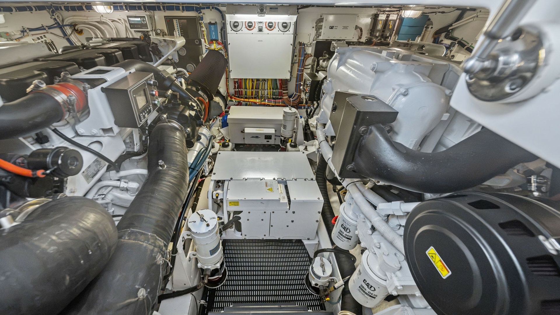 Engine Room with Twin Engines