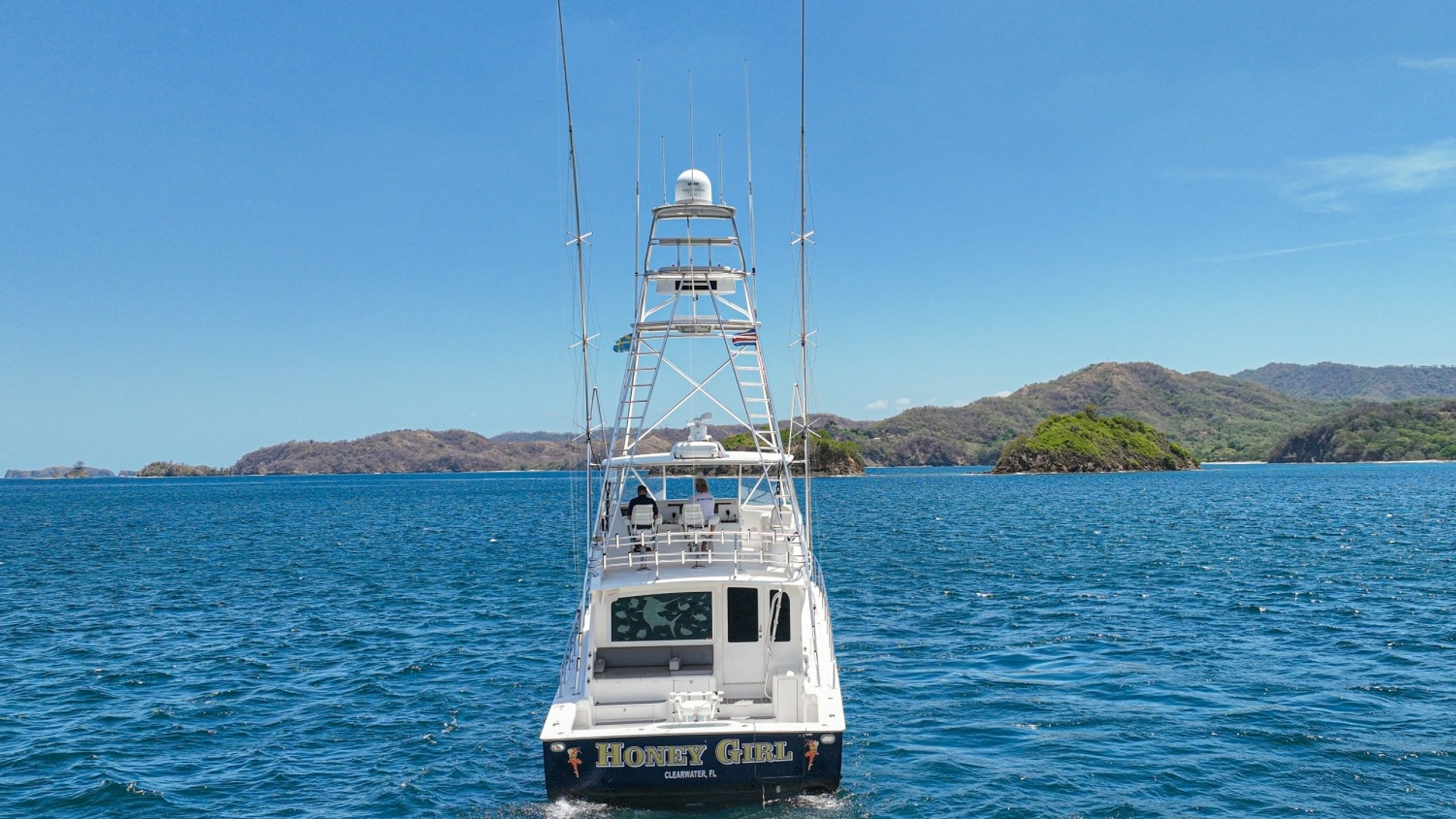 Aft View with Tower and Nameplate