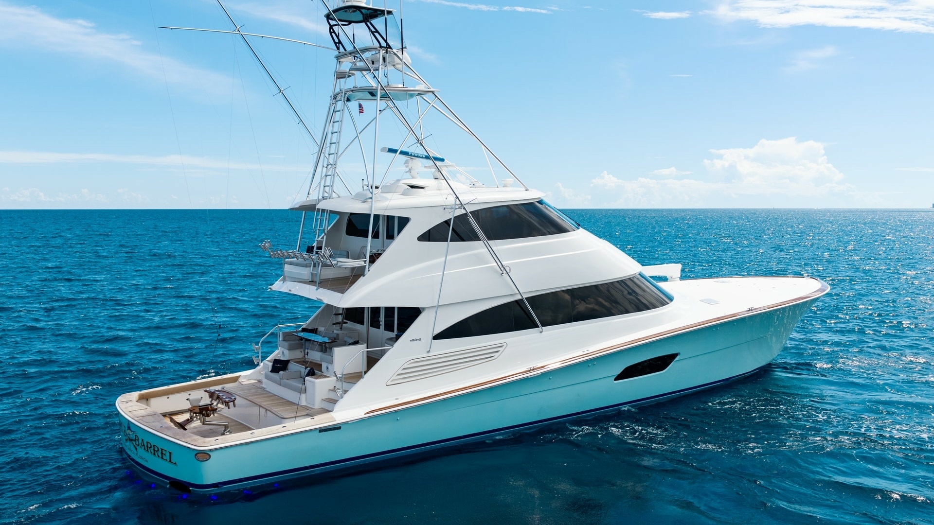 Double Barrel 92ft Viking Yacht For Sale Double Barrel 92ft Viking Yacht For Sale