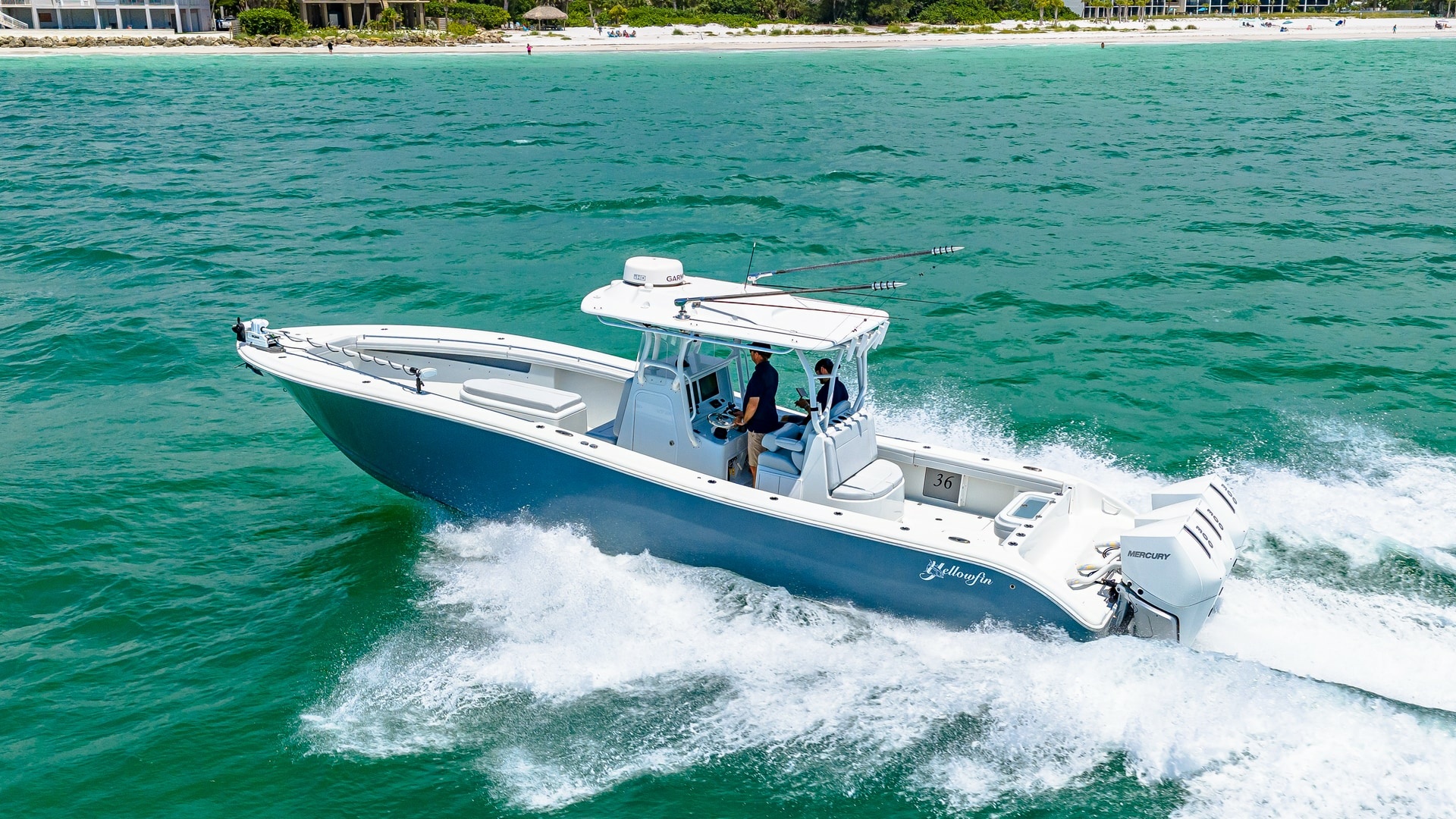 36ft Yellowfin Yacht For Sale