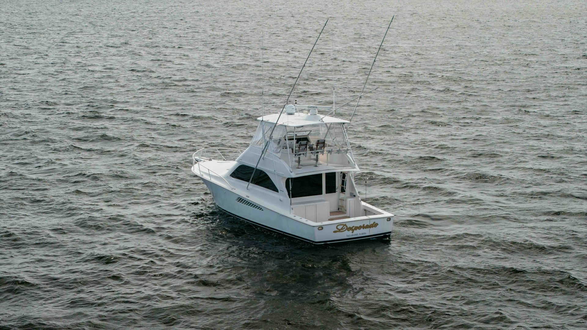 Aerial View of Viking 45 Convertible