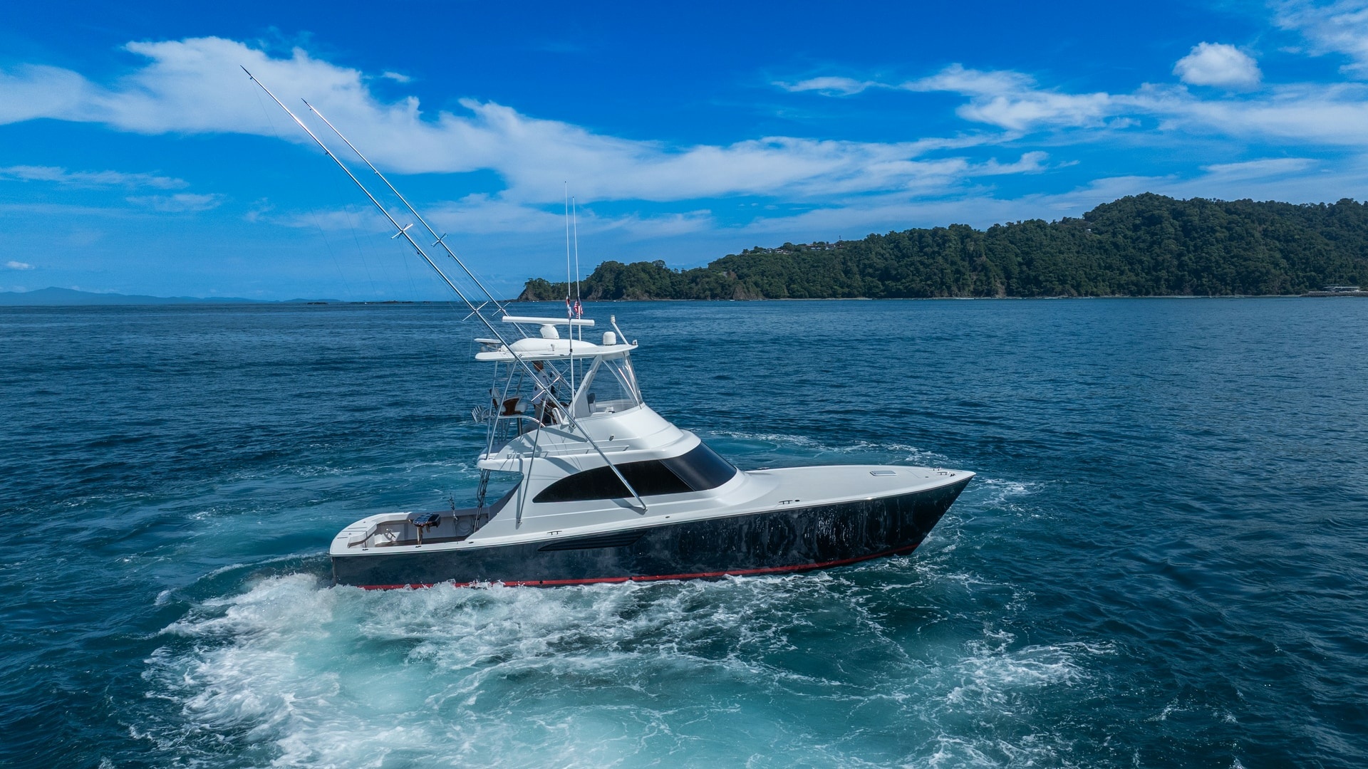 Viking 46 BF Cruising Side View