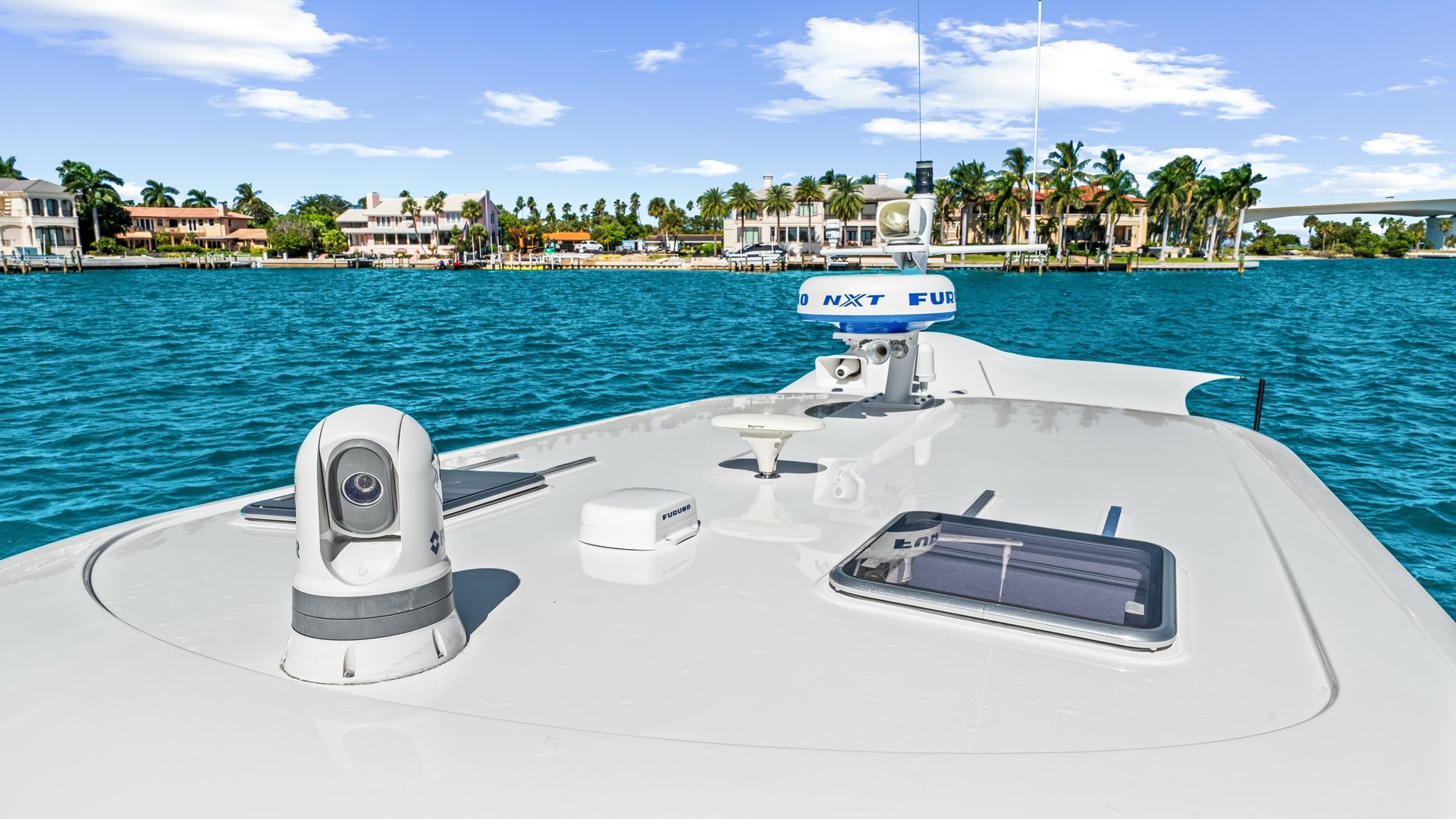 Bow Deck with Navigation Equipment