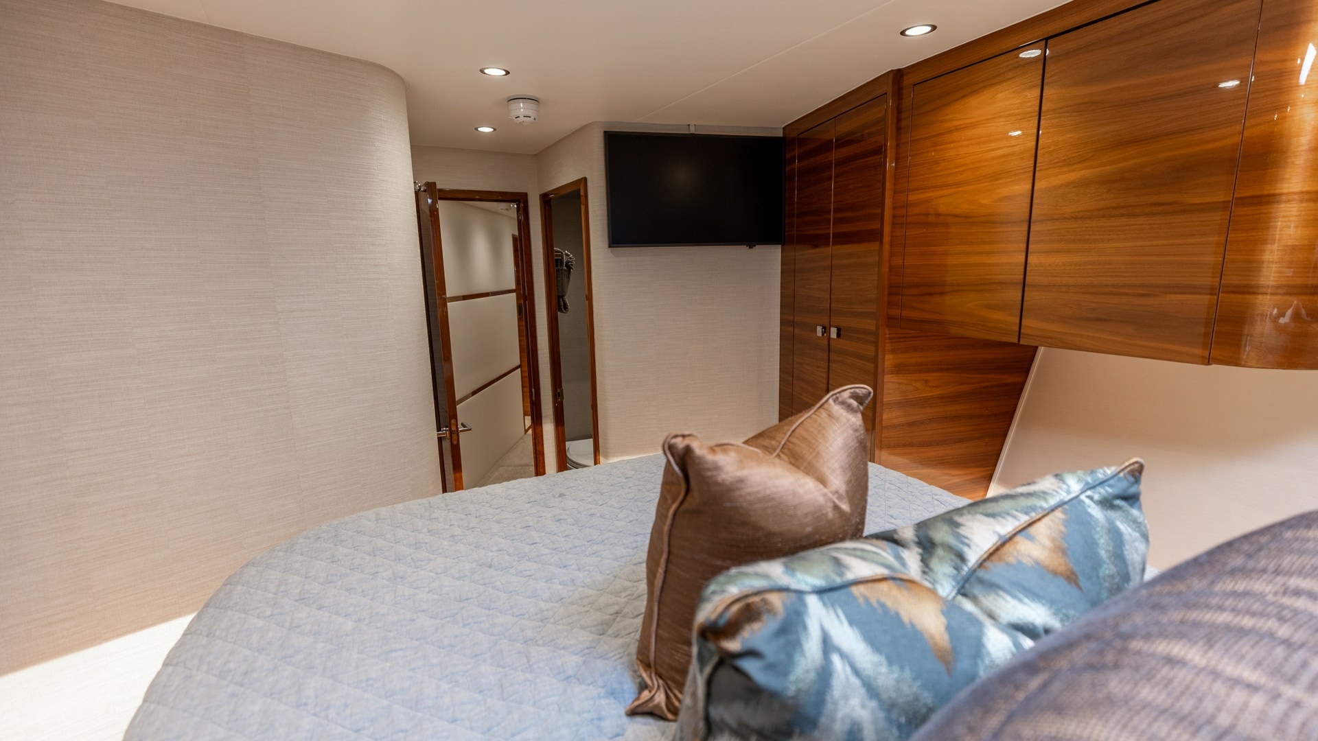 Guest Stateroom with TV and Storage