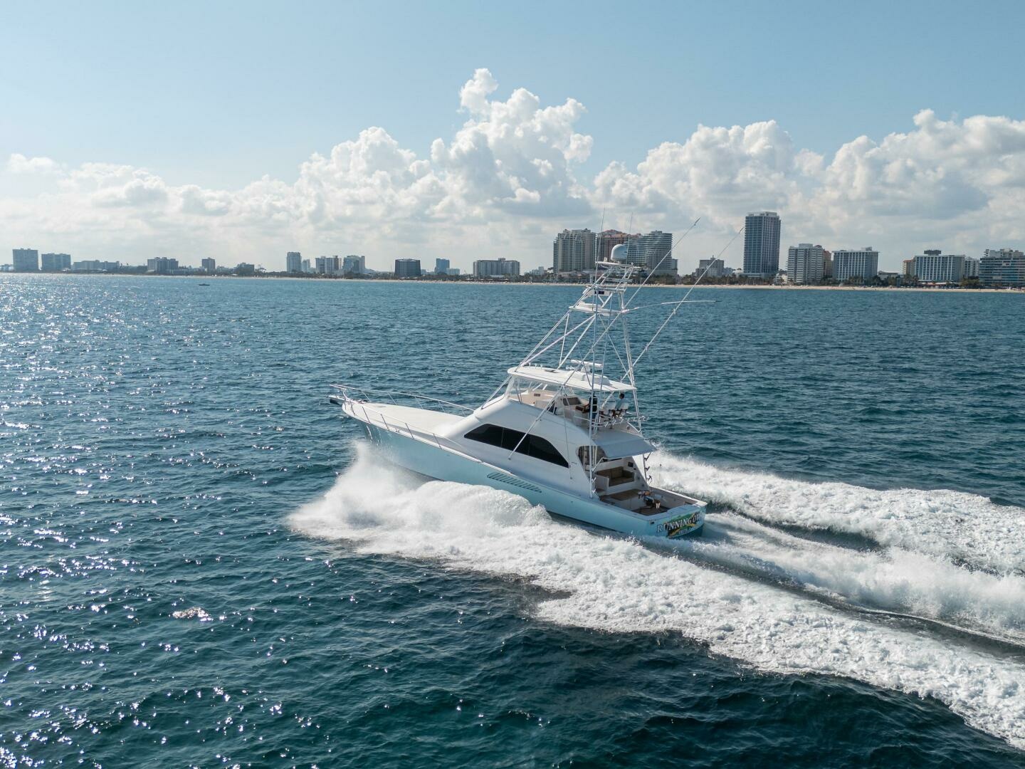 RUNNING OVER 68ft Viking Yacht For Sale