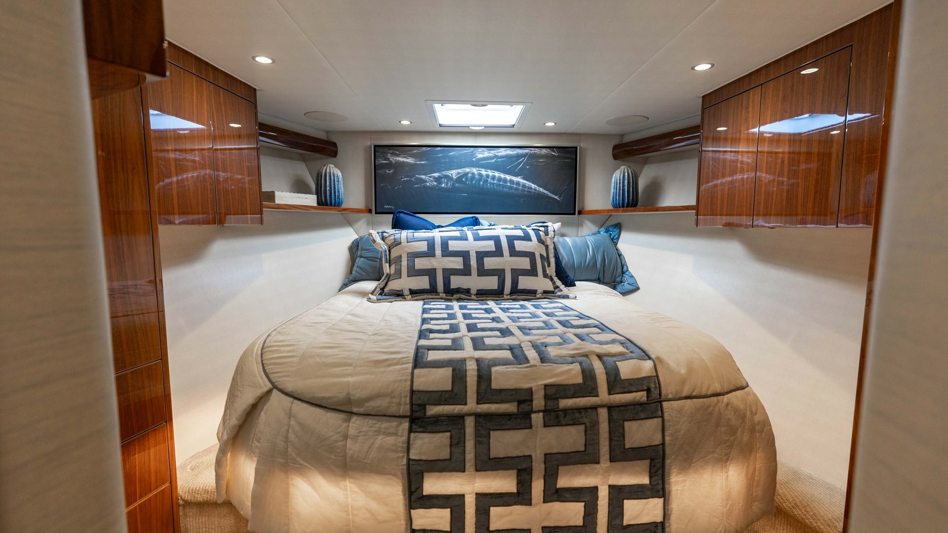 Luxurious Forward Stateroom Interior