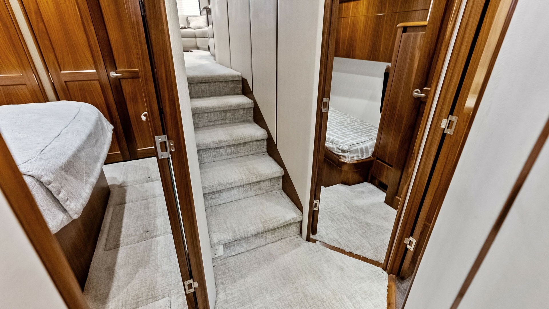 Lower Deck Corridor and Cabins