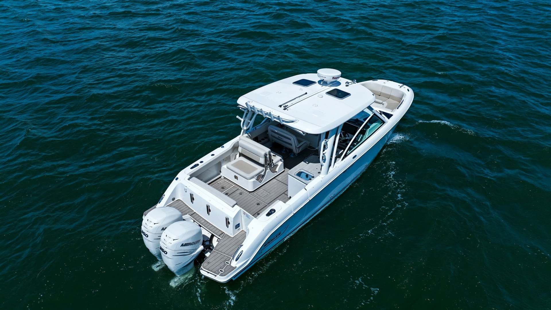 Aerial View of Aft Deck and Engines