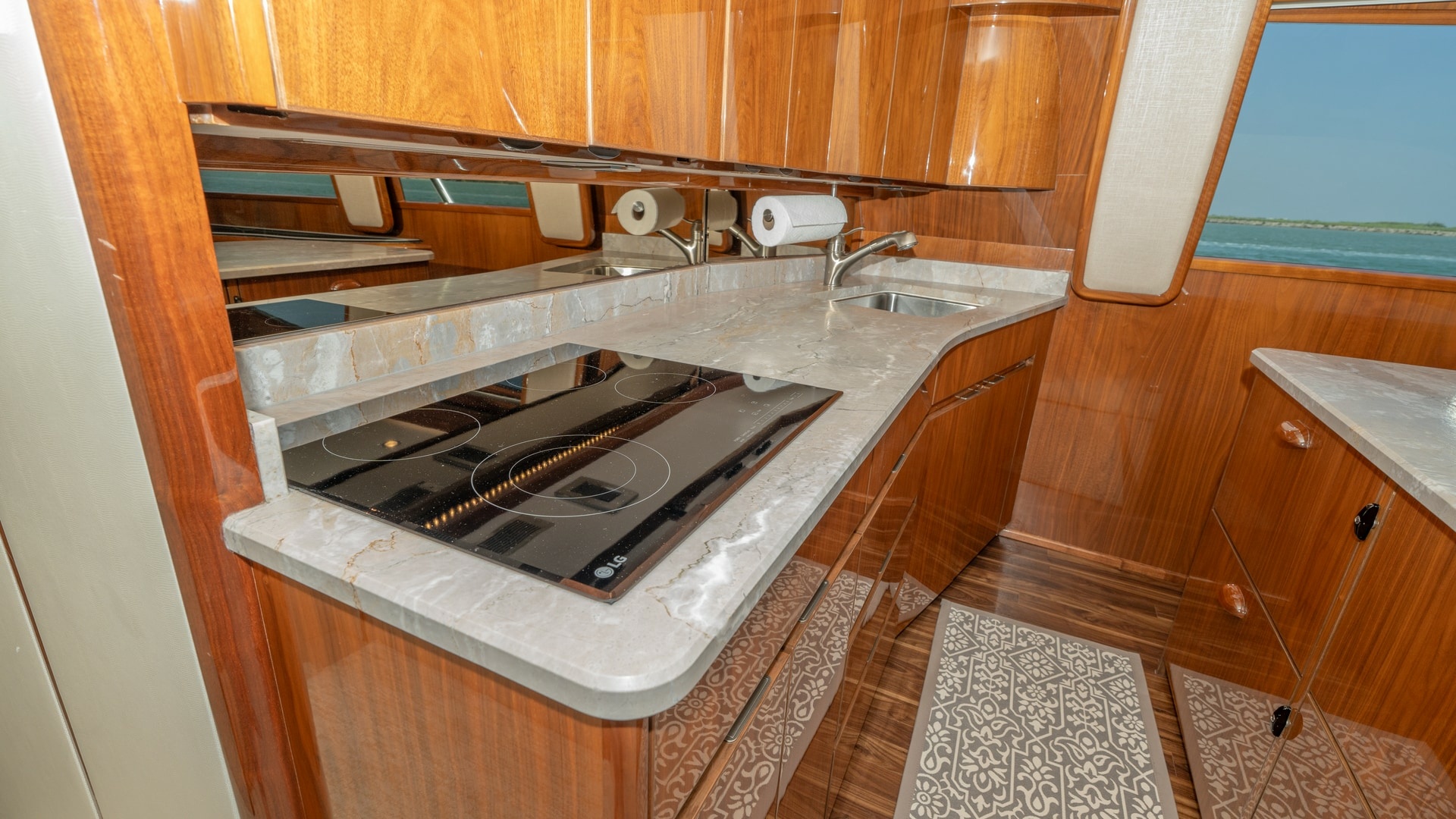Galley with Modern Appliances