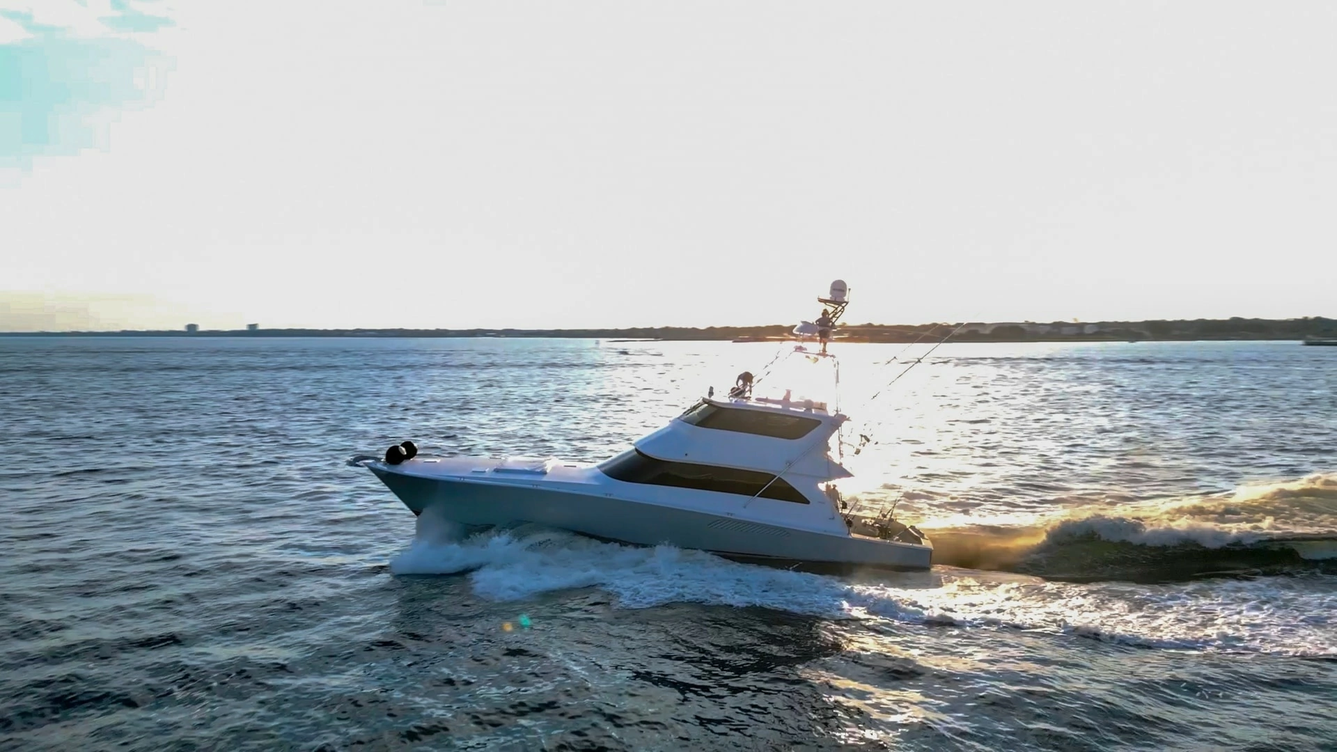 Viking 74 Enclosed Bridge Yacht For Sale