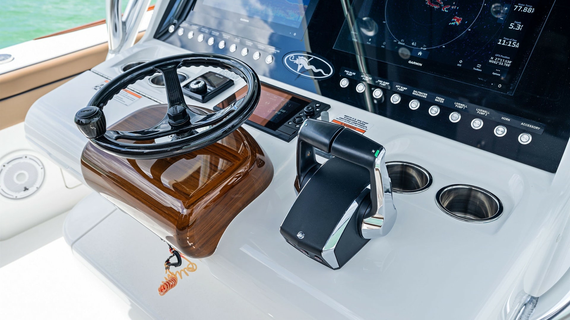 Helm Station with Advanced Electronics
