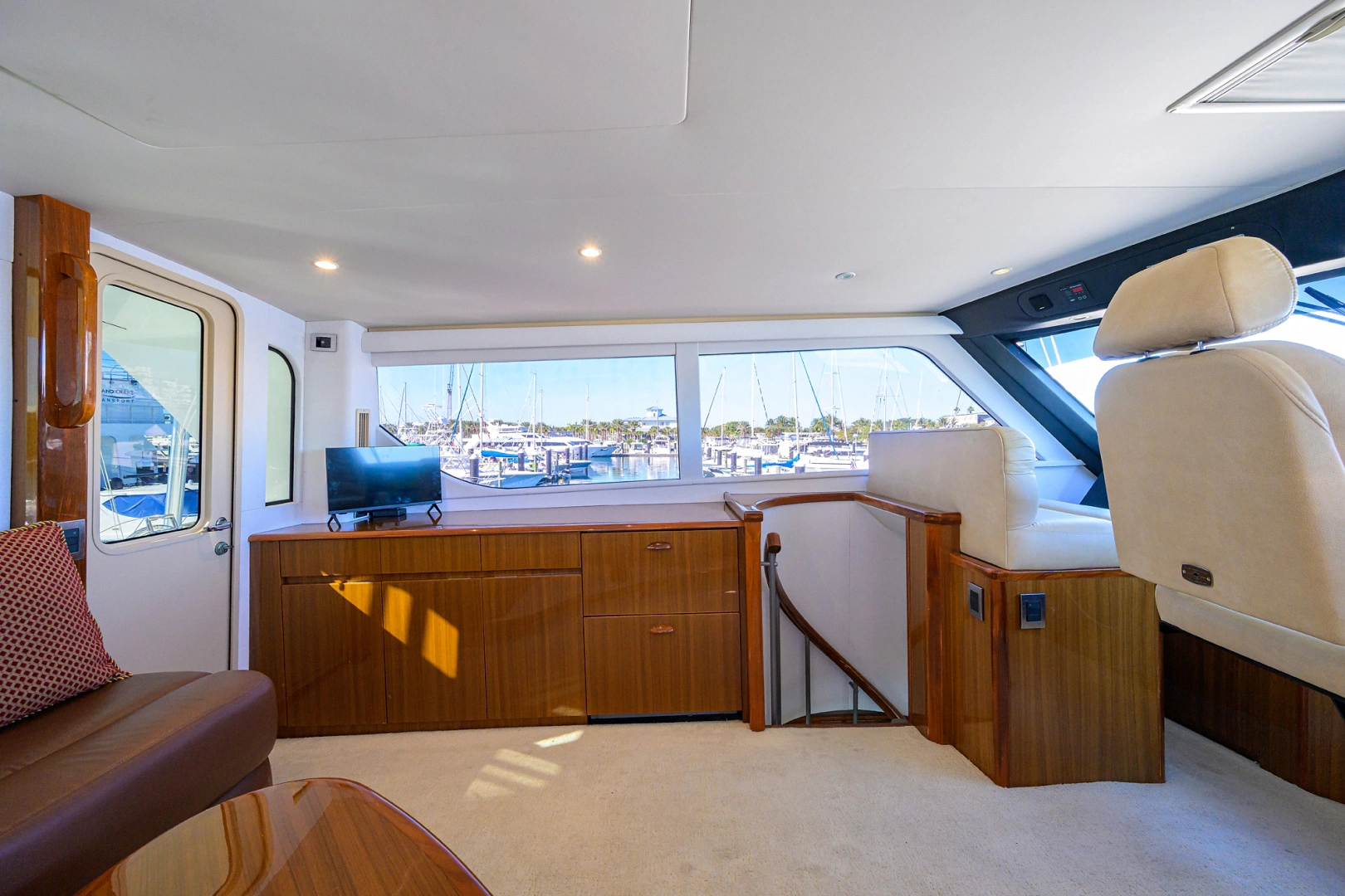 Viking 74 Enclosed Bridge Yacht For Sale