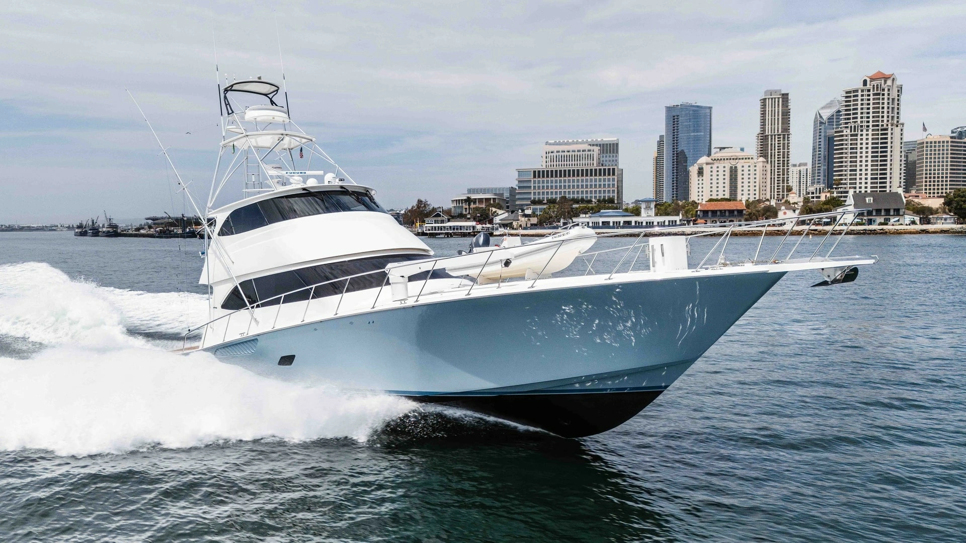 Viking 76 Enclosed Bridge Sportfisher Yacht For Sale