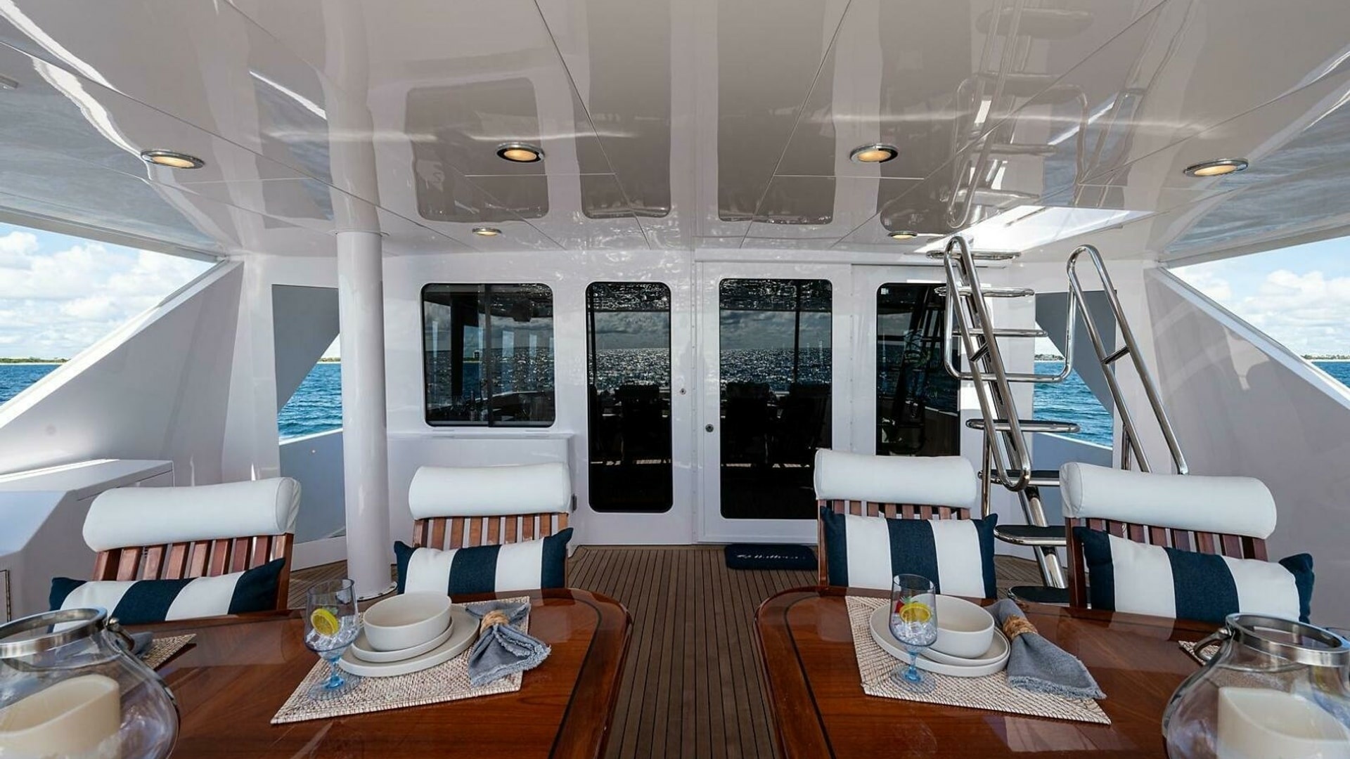 Aft Deck with Dining Area