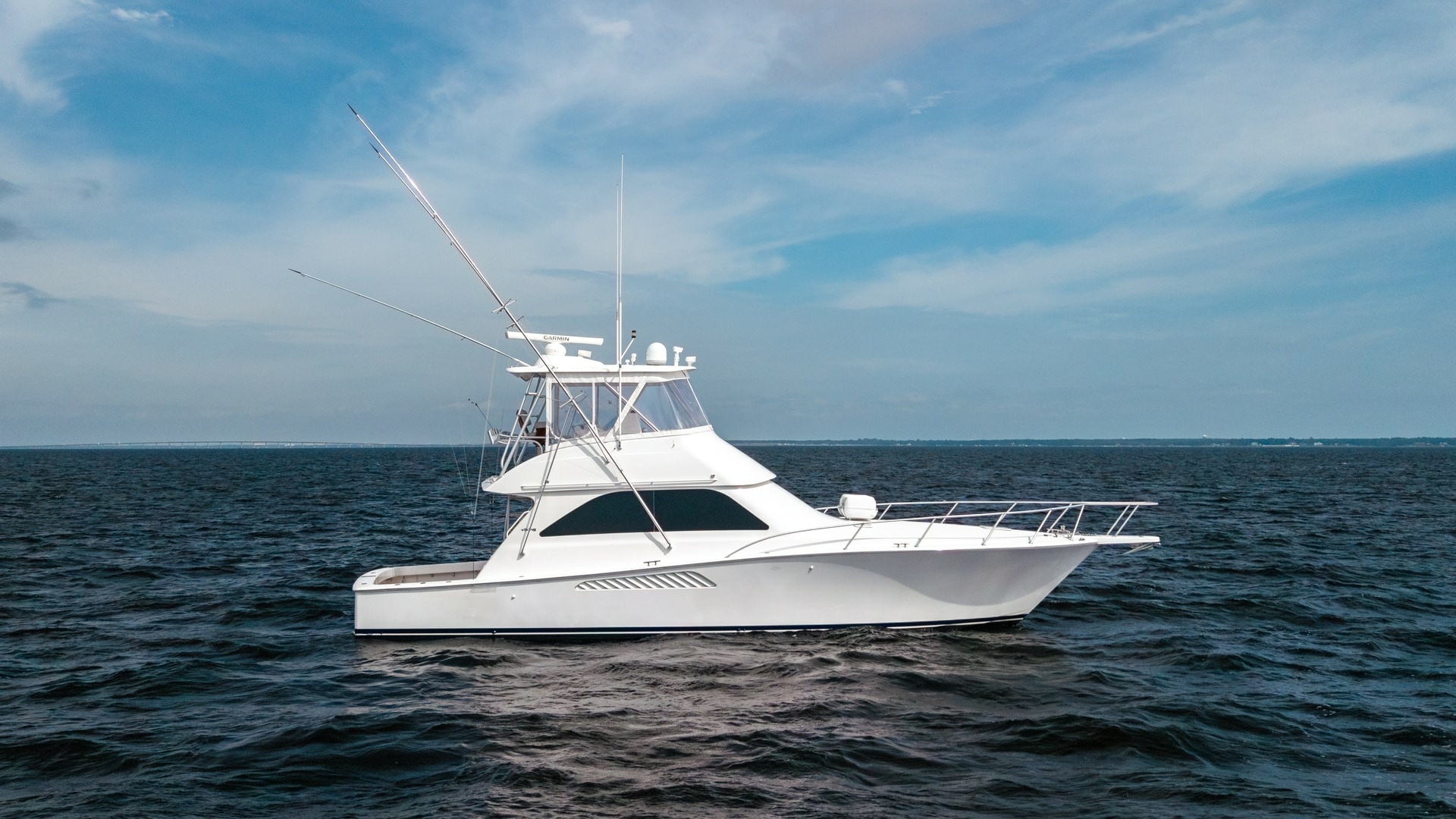 Side Profile of Viking 45 Convertible