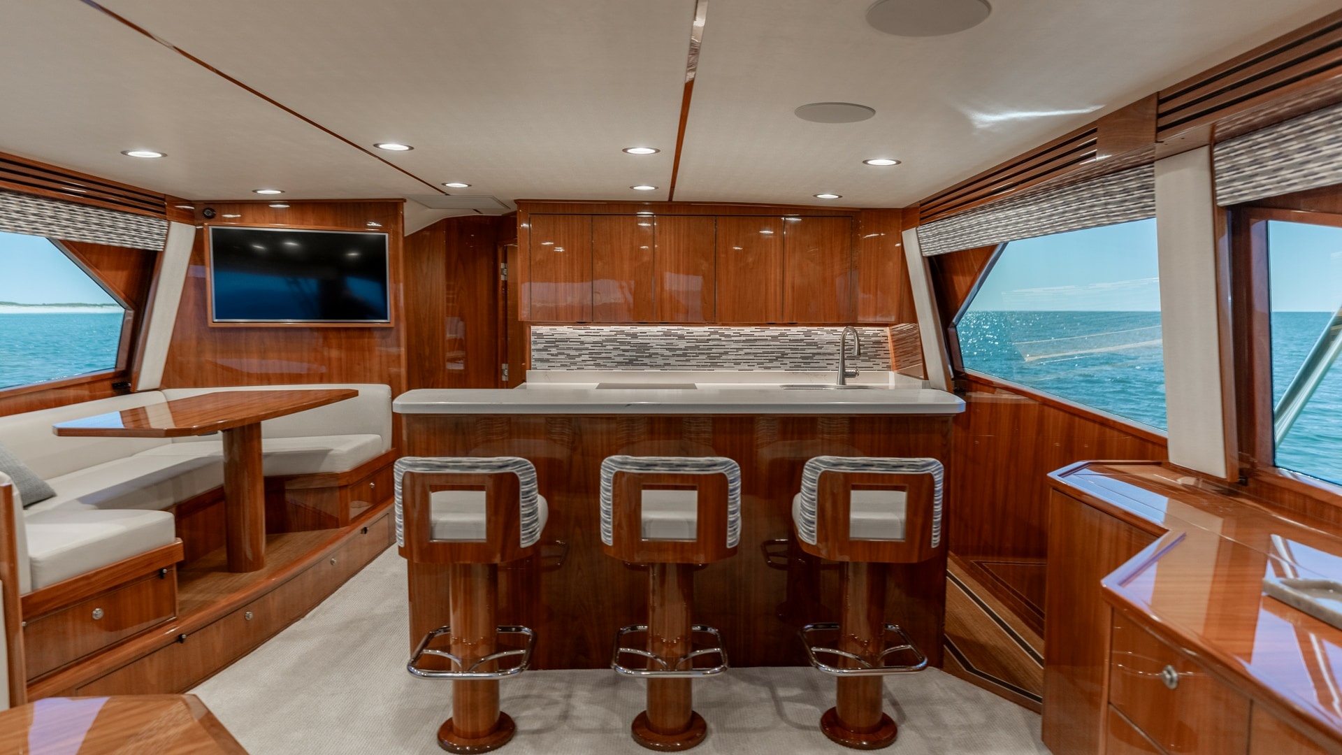 Spacious Galley and Dining Area