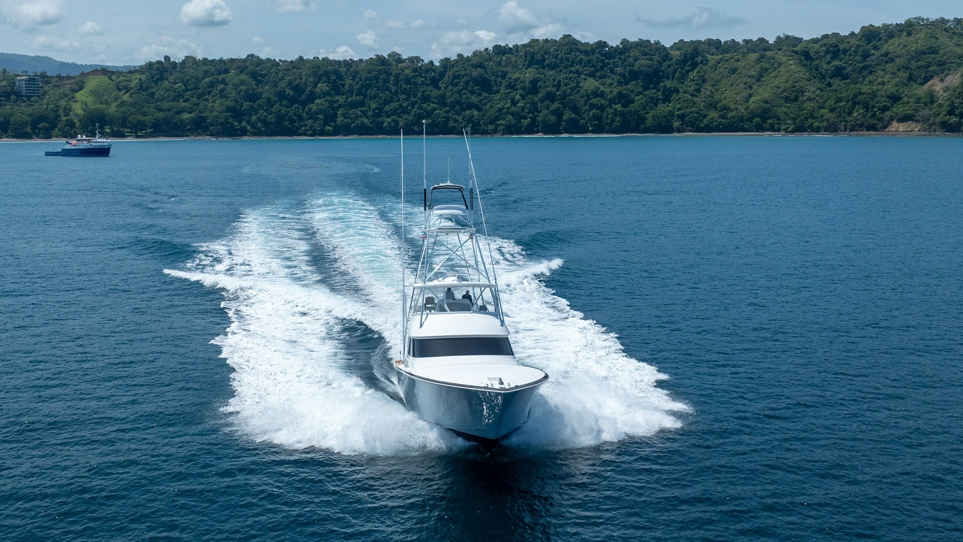 Fish Tank 64ft Viking Yacht For Sale