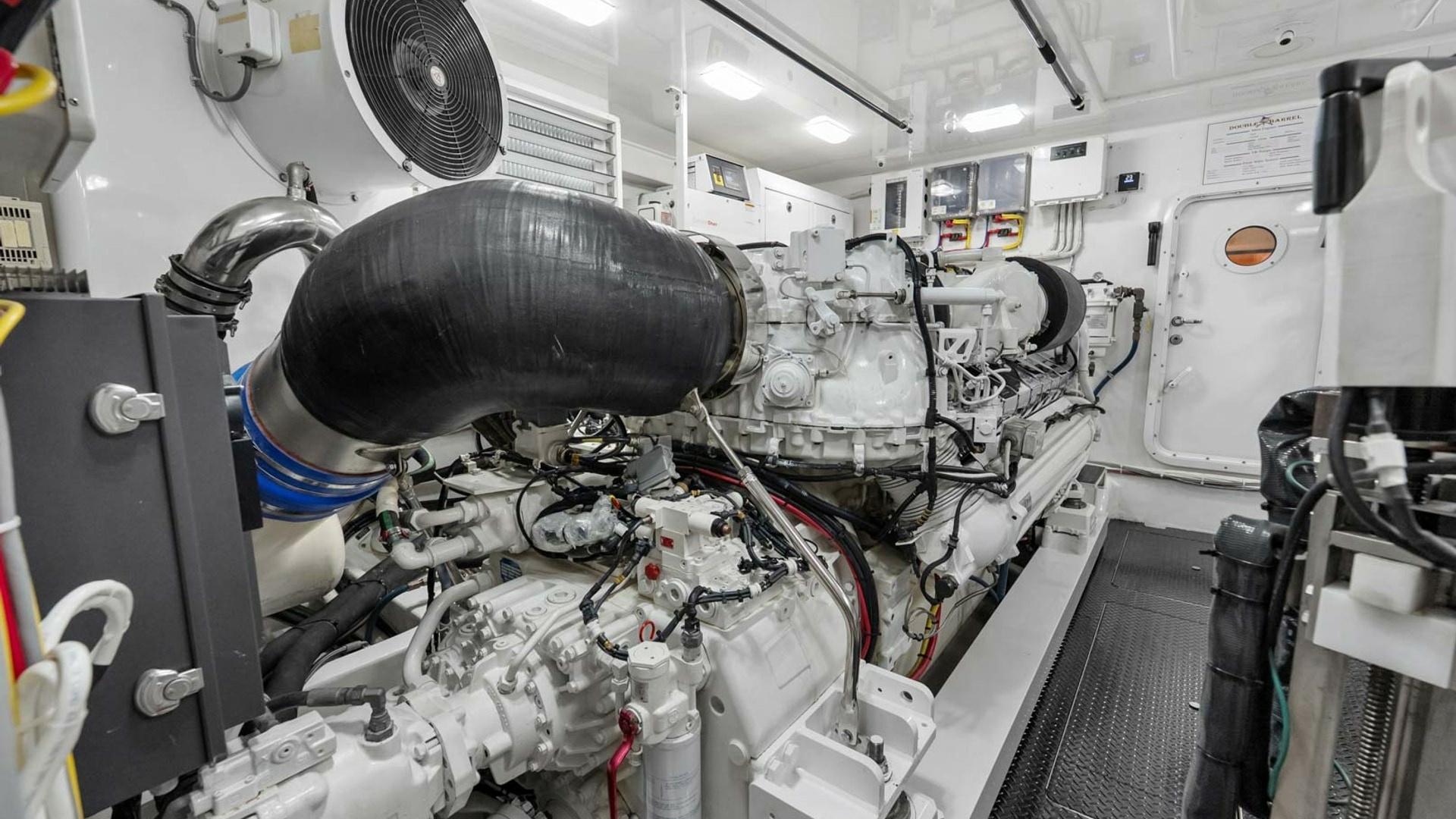 Engine Room with Twin Engines