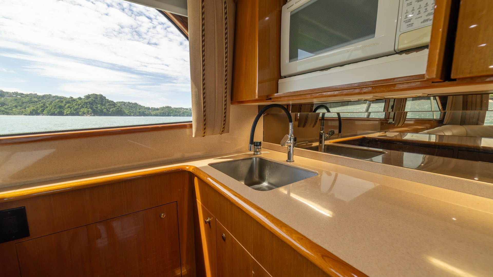 Galley with Scenic View