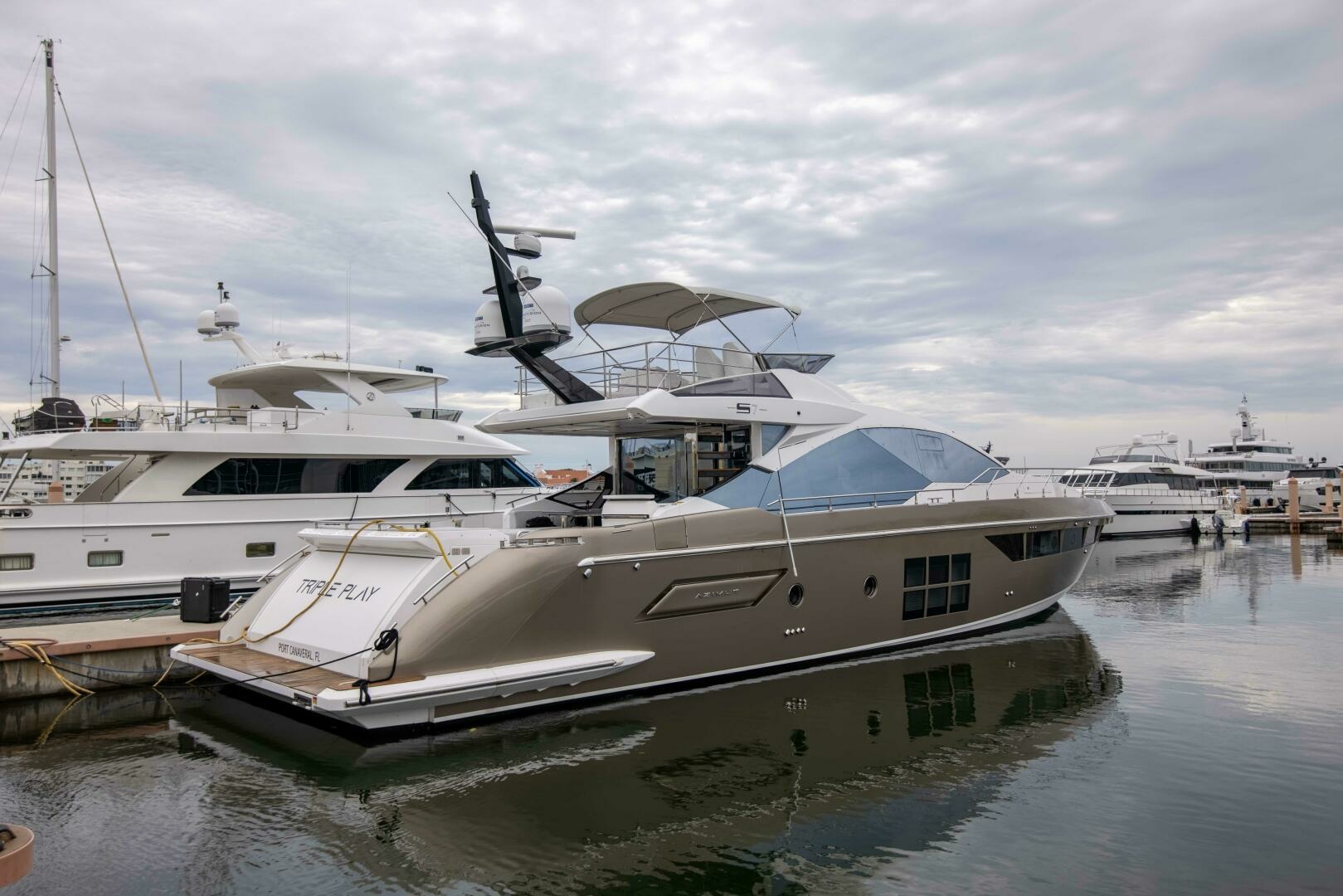 Triple Play 70ft Azimut Yacht For Sale