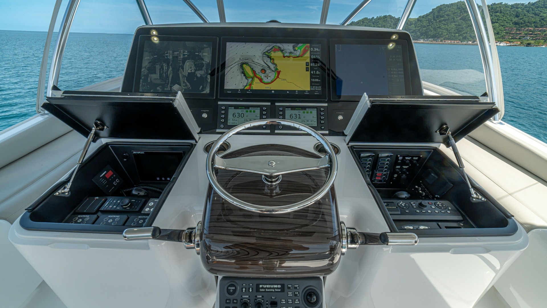 Fish Tank 64ft Viking Yacht For Sale