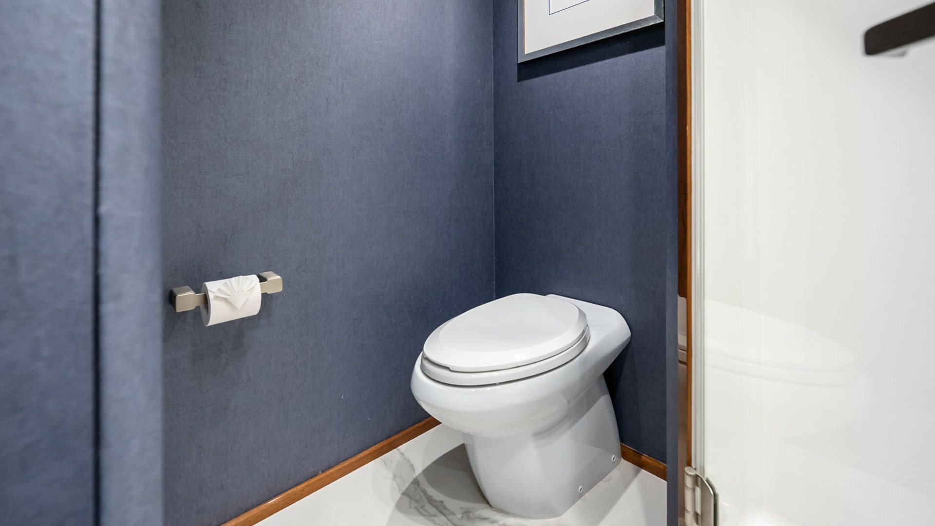 Elegant Yacht Guest Bathroom