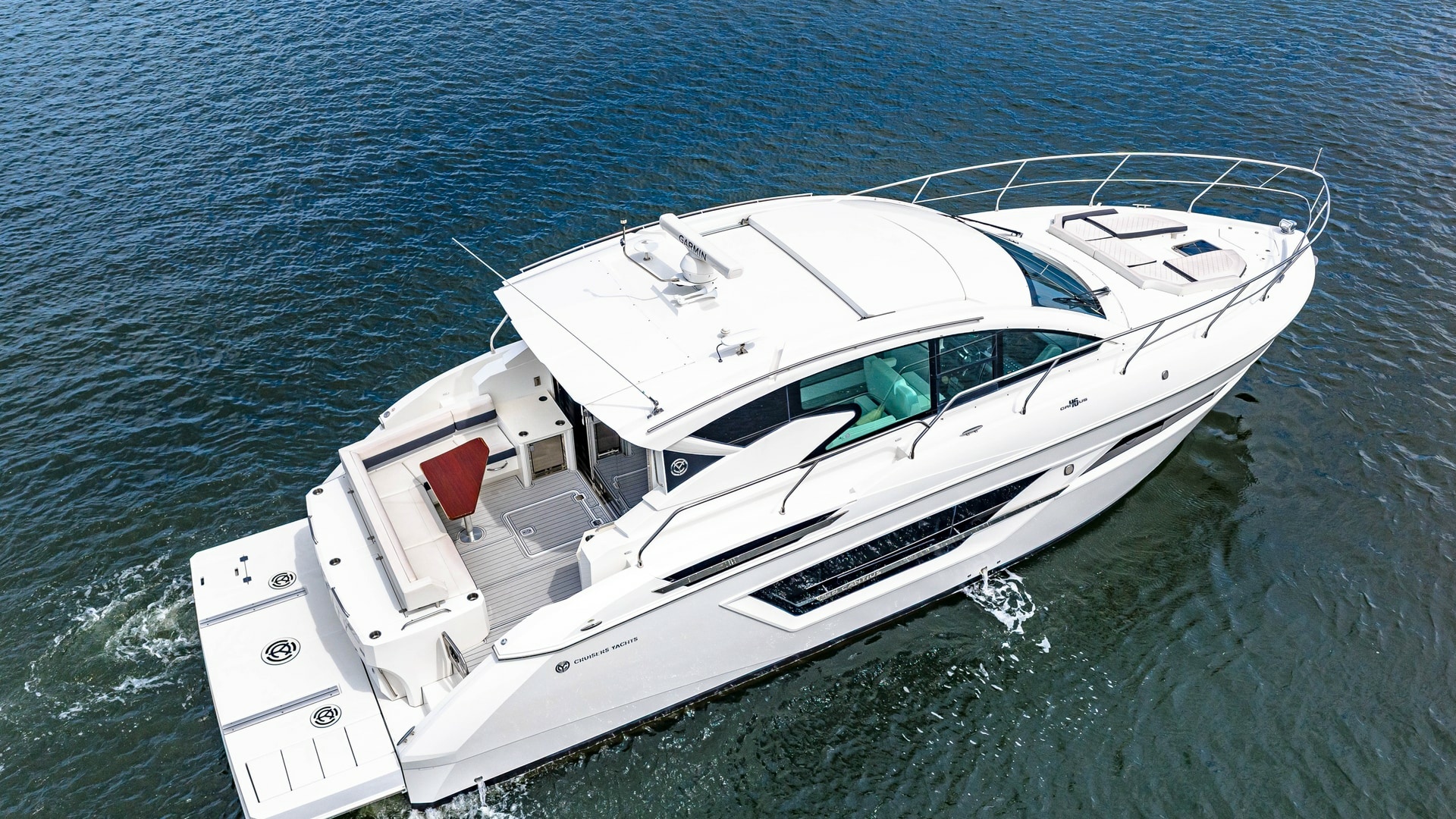 Aerial View of Aft Deck